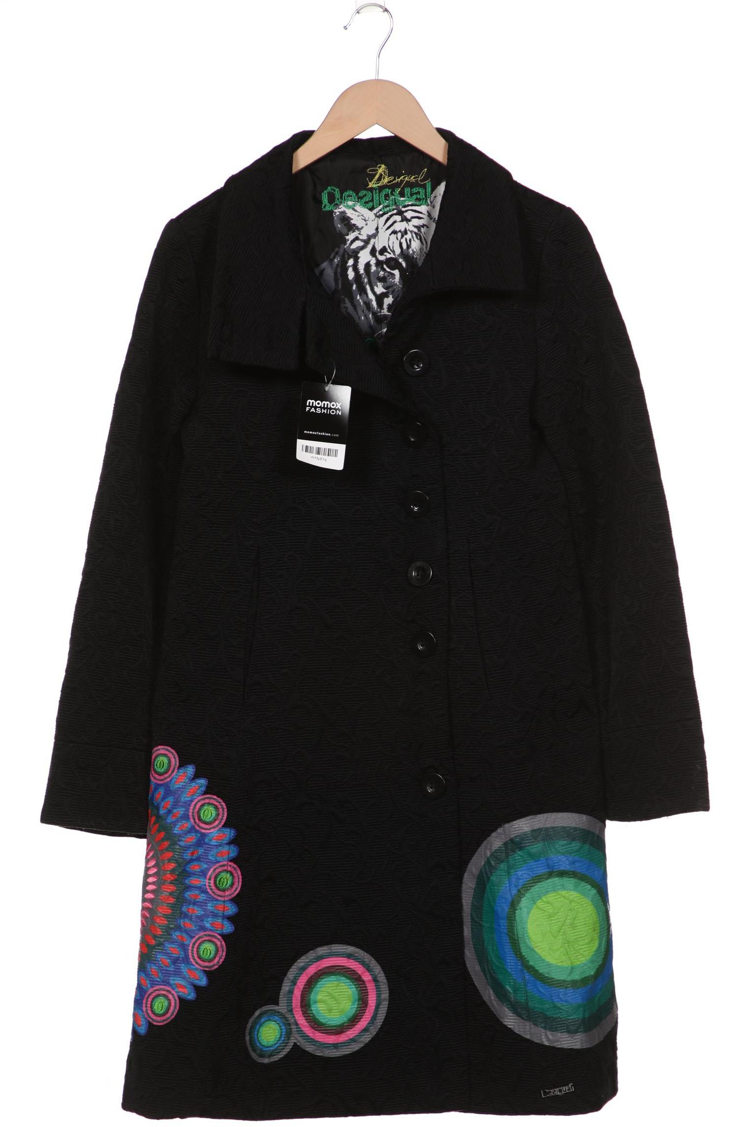 

Desigual Damen Mantel, schwarz, Gr. 44