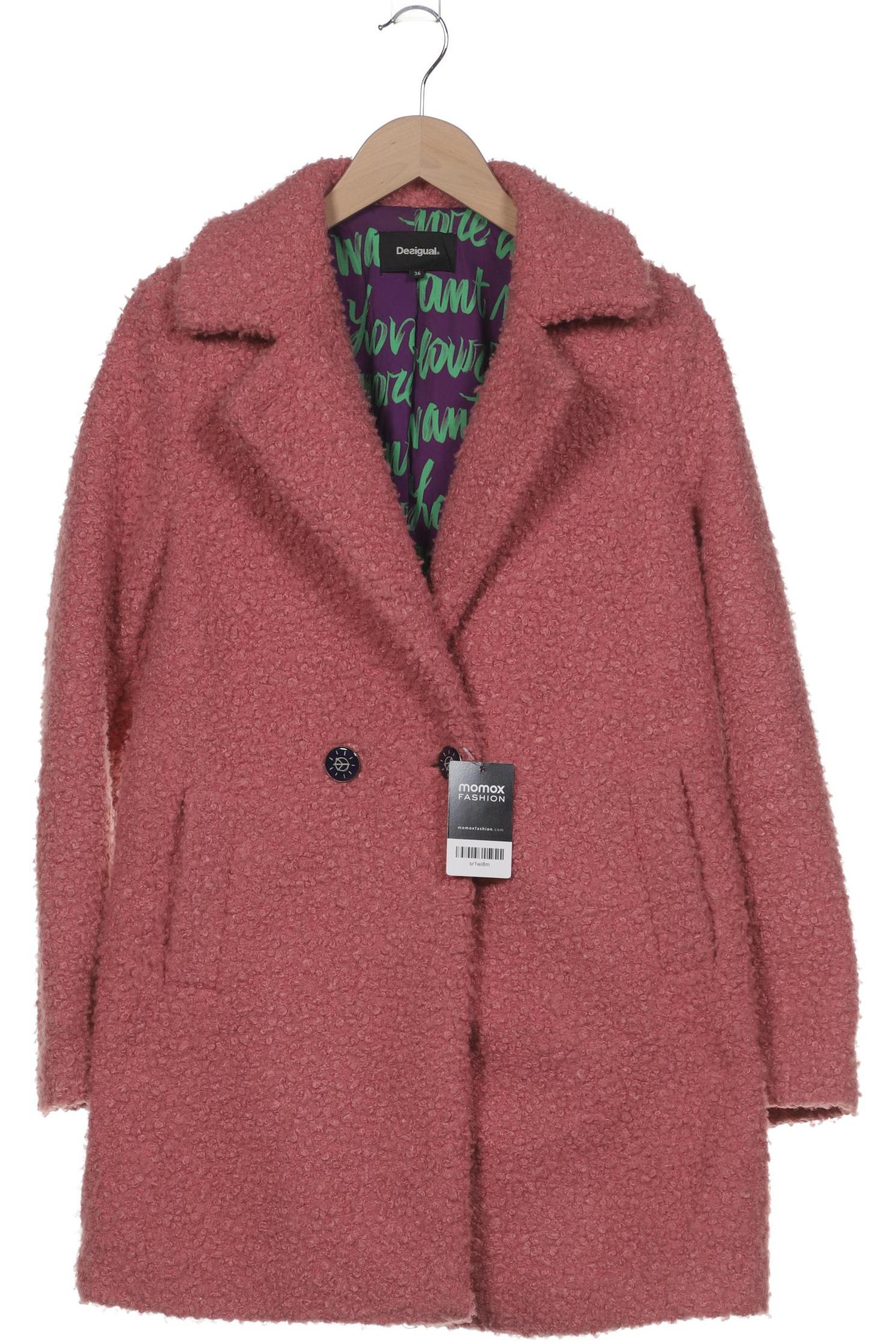 

Desigual Damen Mantel, pink, Gr. 36