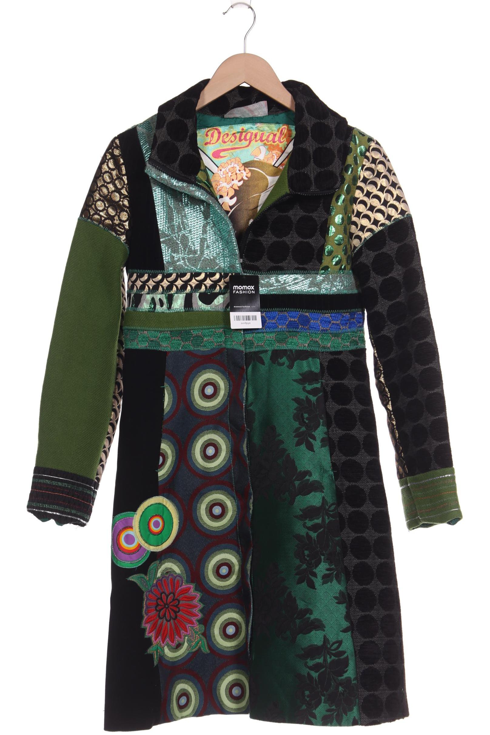 

Desigual Damen Mantel, grün, Gr. 40