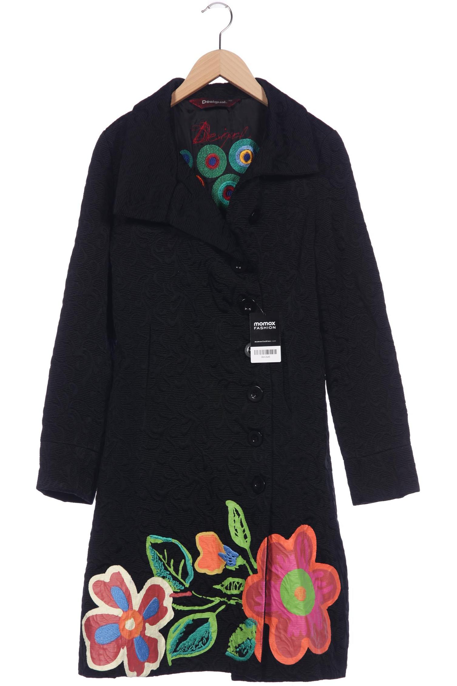 

Desigual Damen Mantel, schwarz, Gr. 40