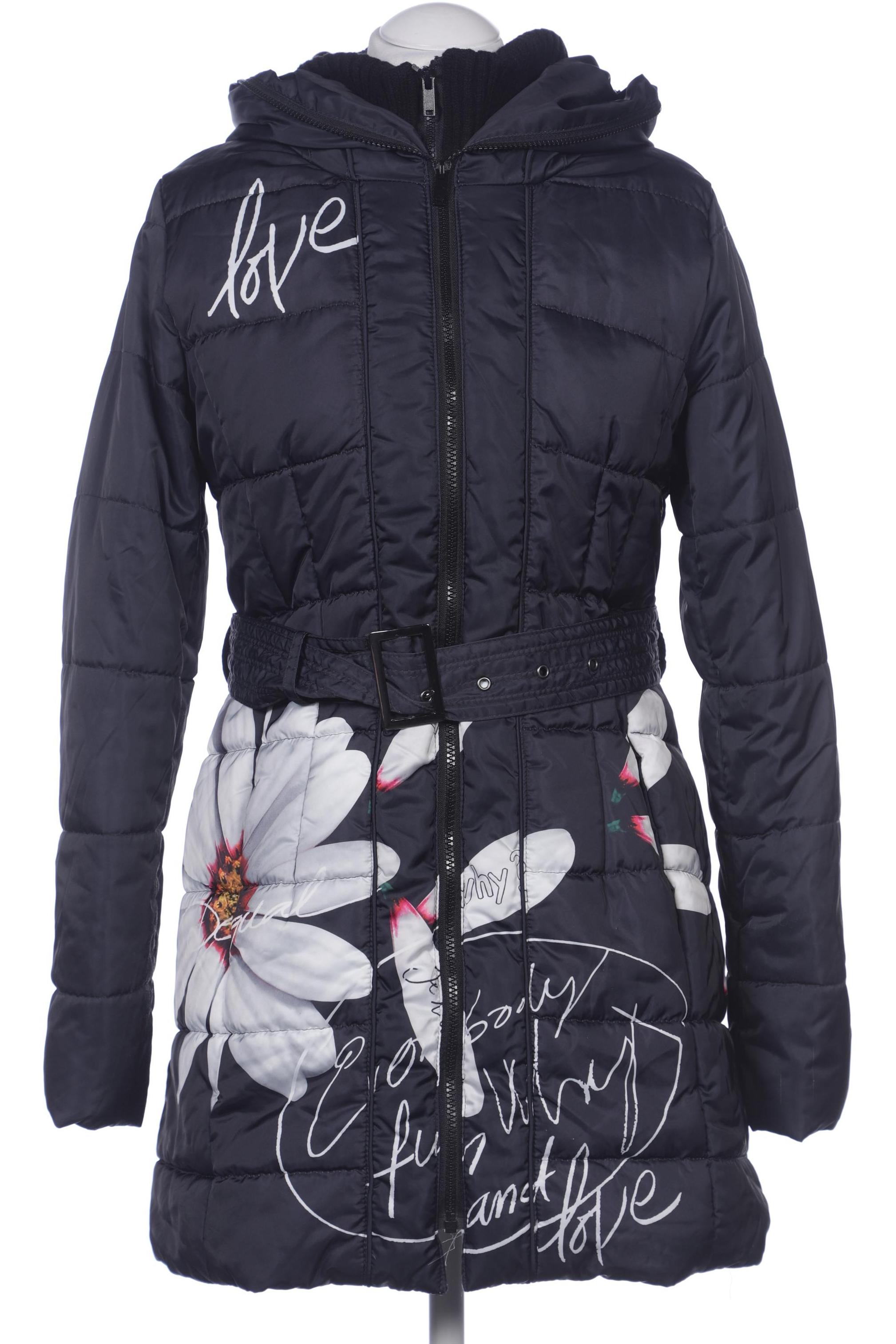 

Desigual Damen Mantel, schwarz, Gr. 40