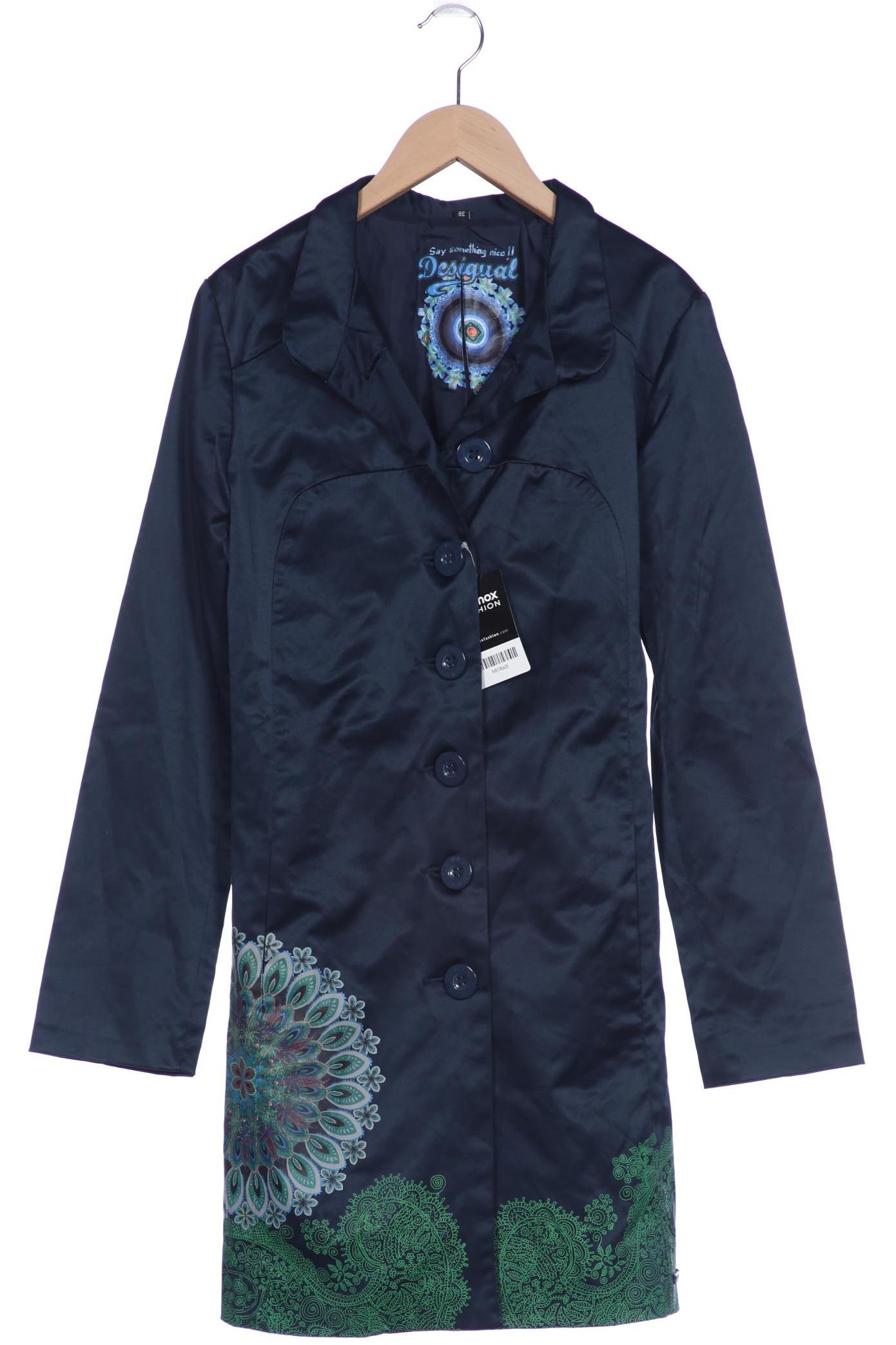

Desigual Damen Mantel, marineblau, Gr. 38