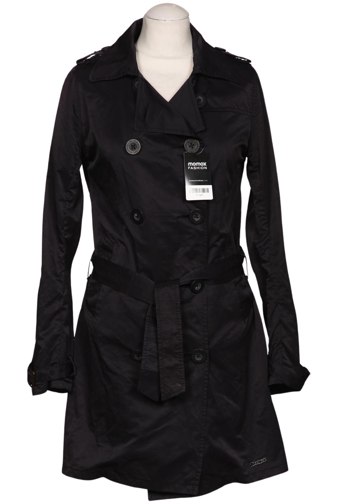 

Desigual Damen Mantel, schwarz, Gr. 40