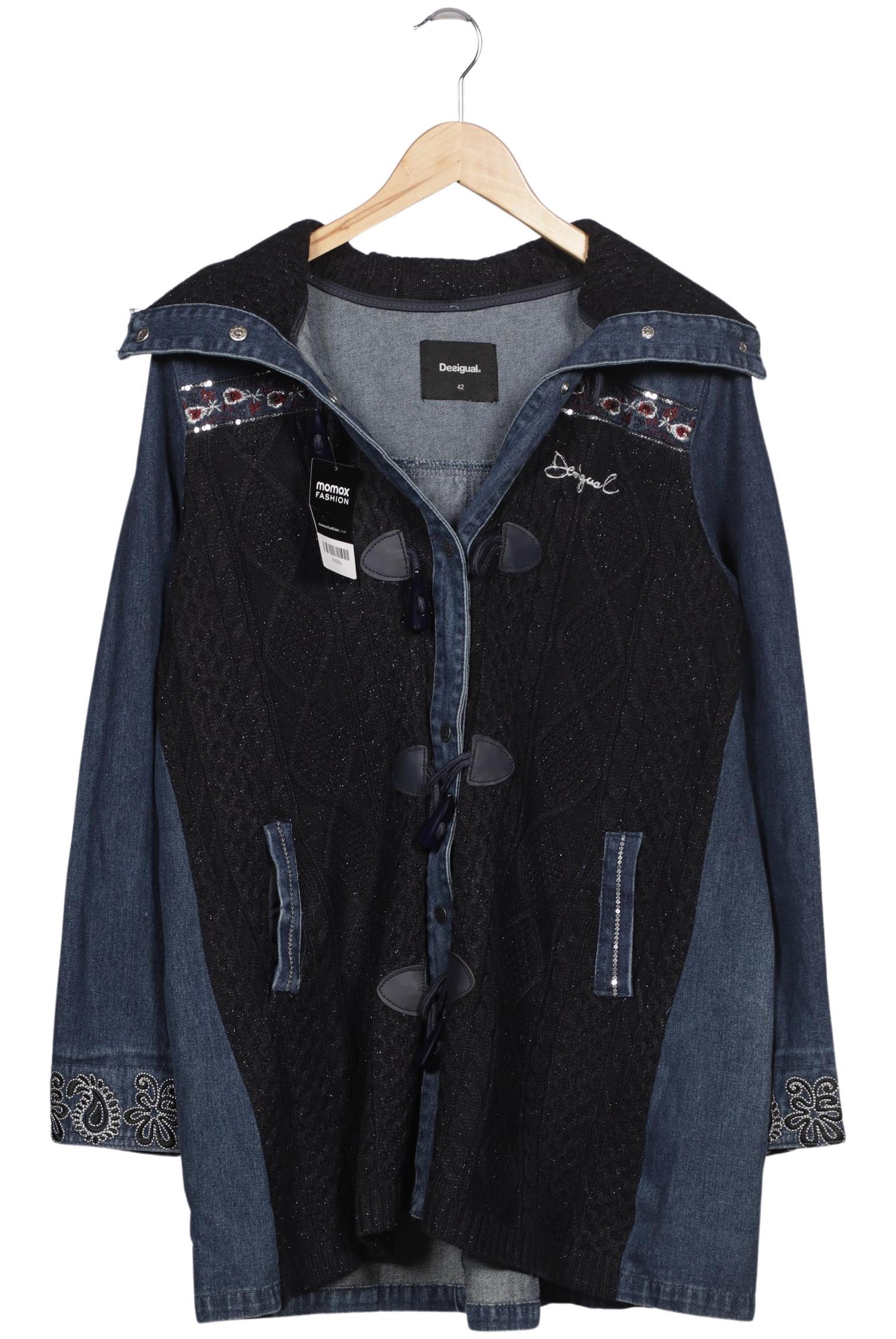 

Desigual Damen Mantel, blau, Gr. 42