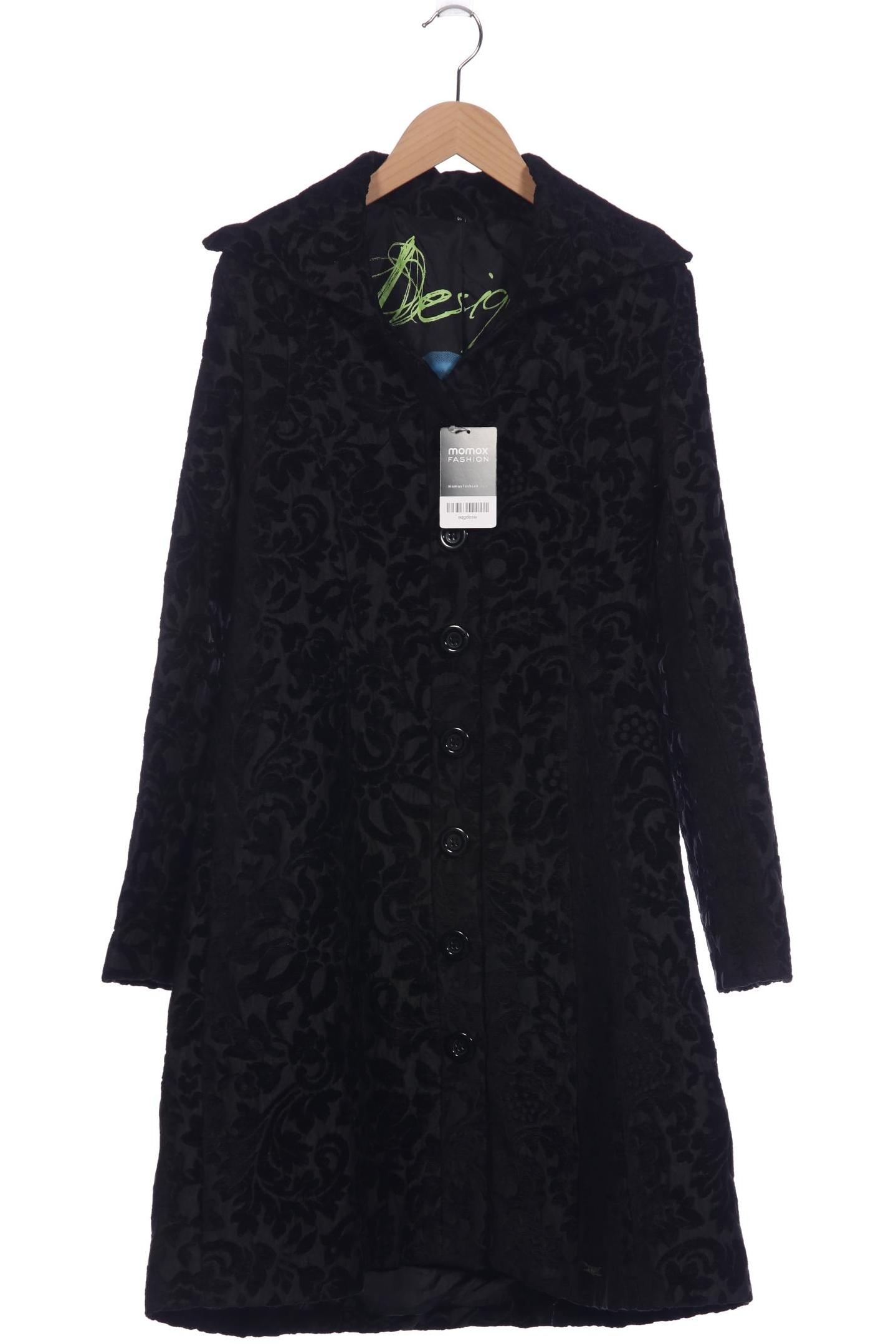 

Desigual Damen Mantel, schwarz, Gr. 40