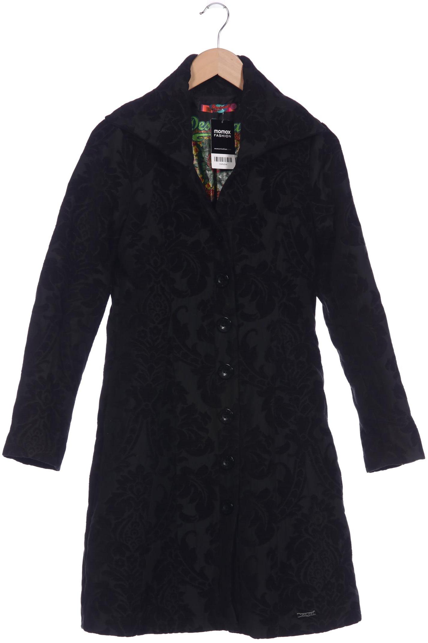 

Desigual Damen Mantel, schwarz, Gr. 40
