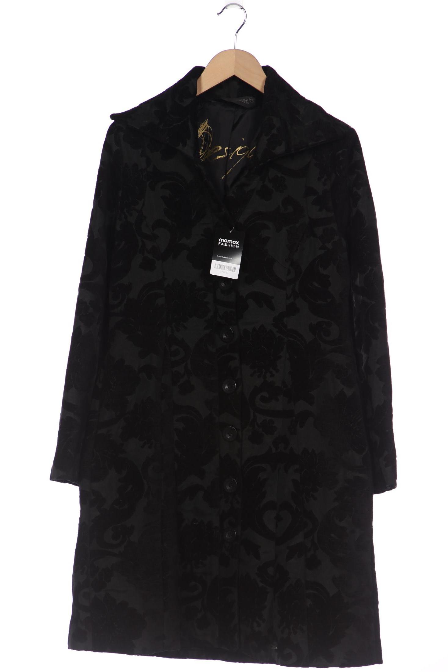 

Desigual Damen Mantel, schwarz