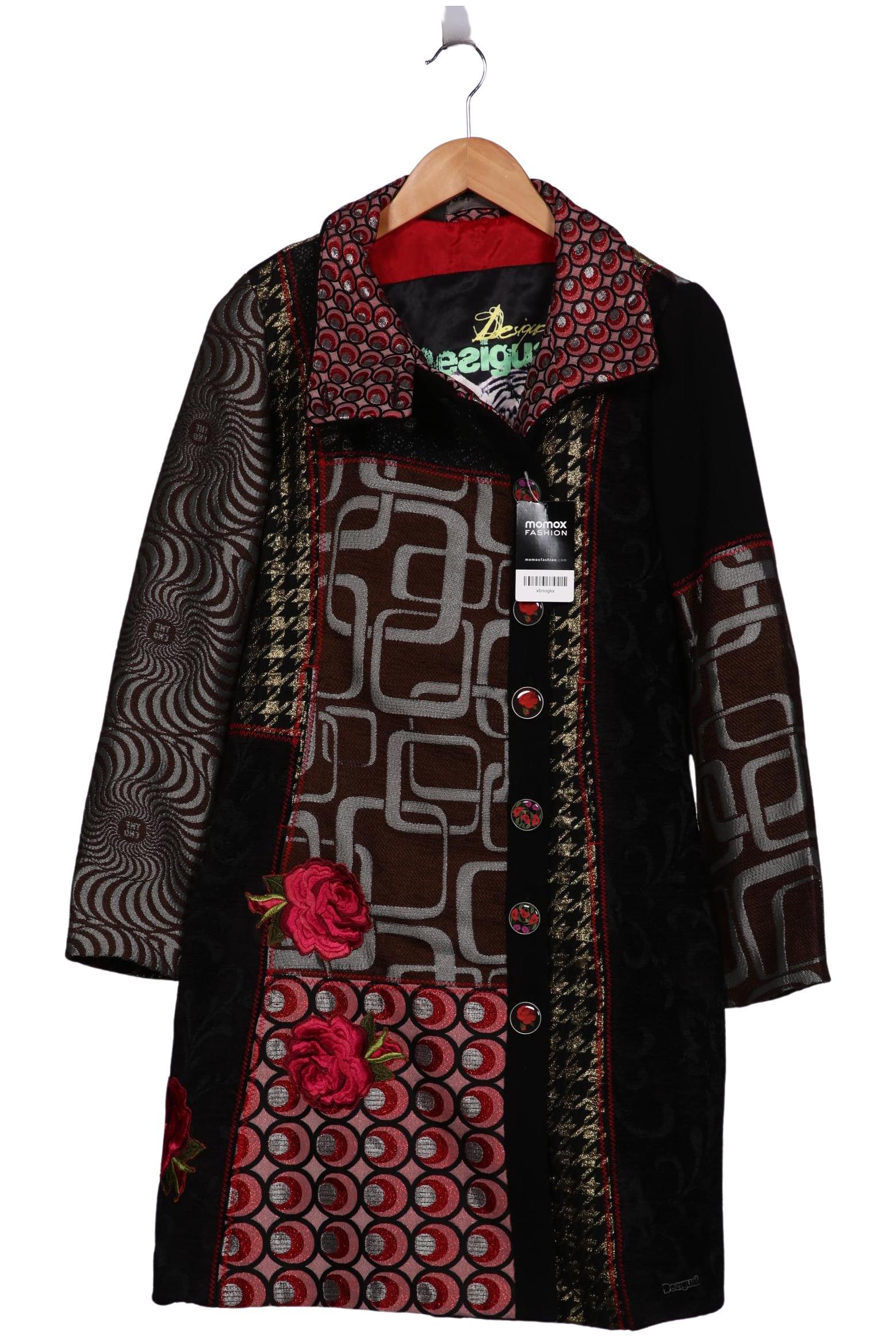 

Desigual Damen Mantel, mehrfarbig, Gr. 40