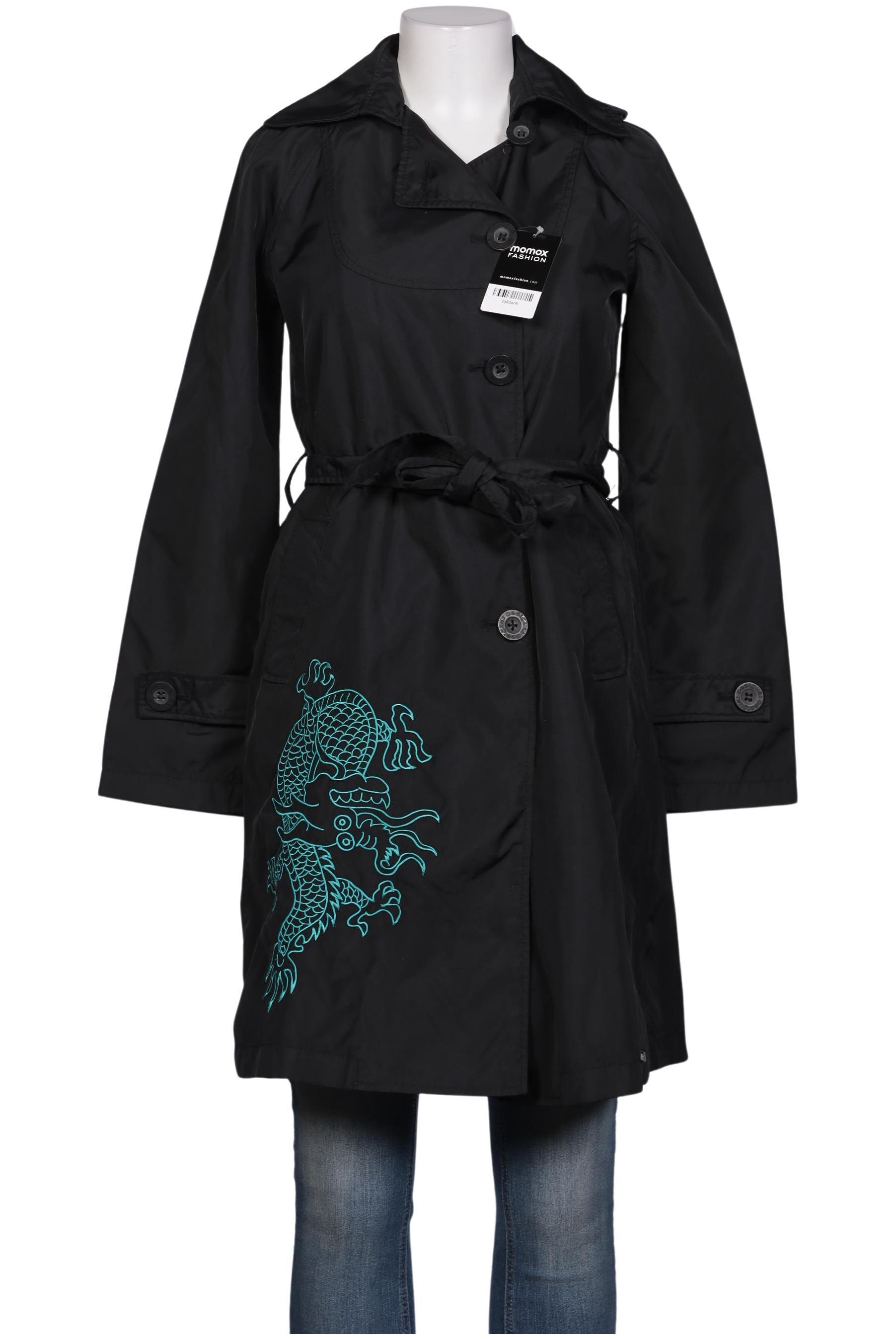 

Desigual Damen Mantel, schwarz, Gr. 38