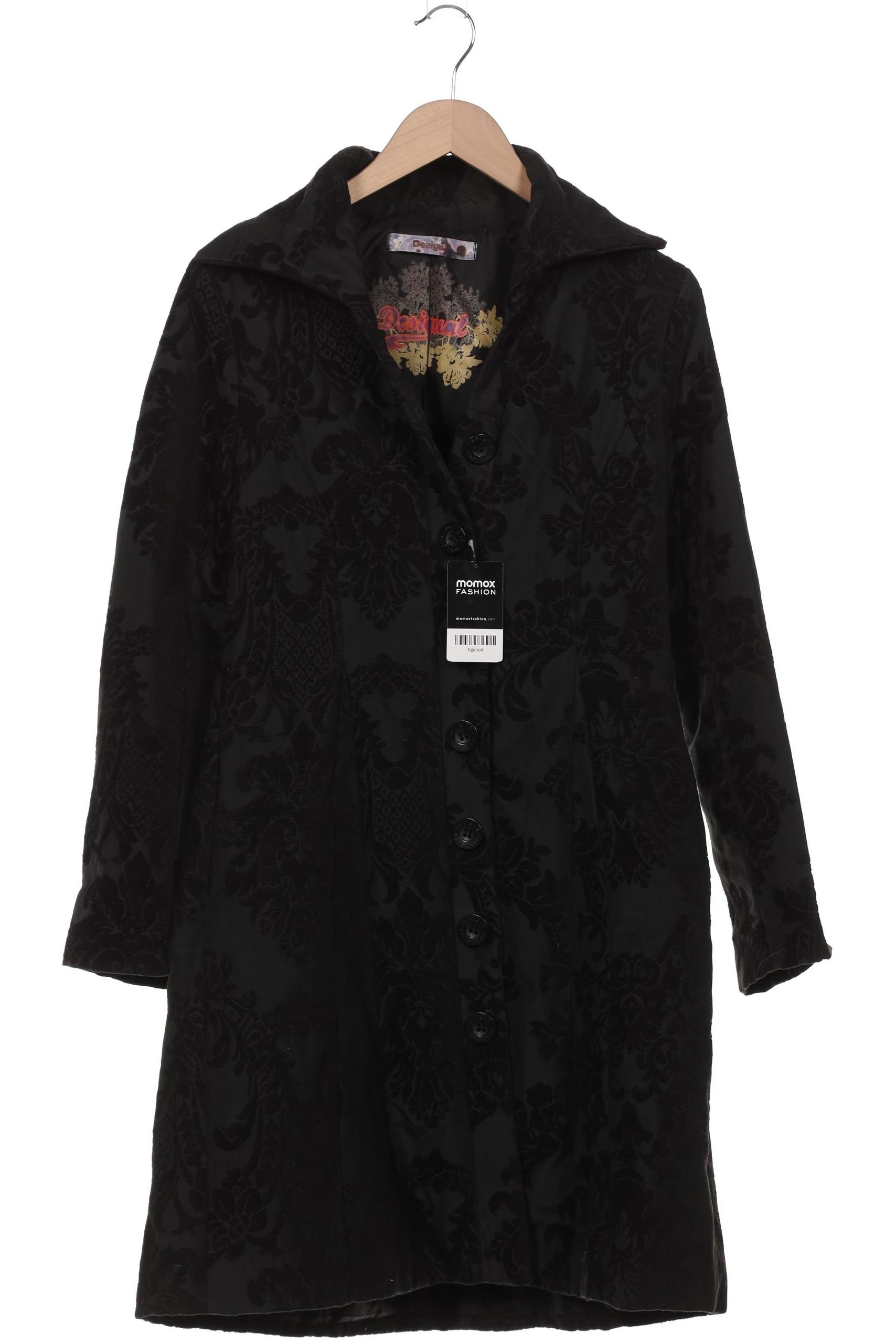 

Desigual Damen Mantel, schwarz, Gr. 40