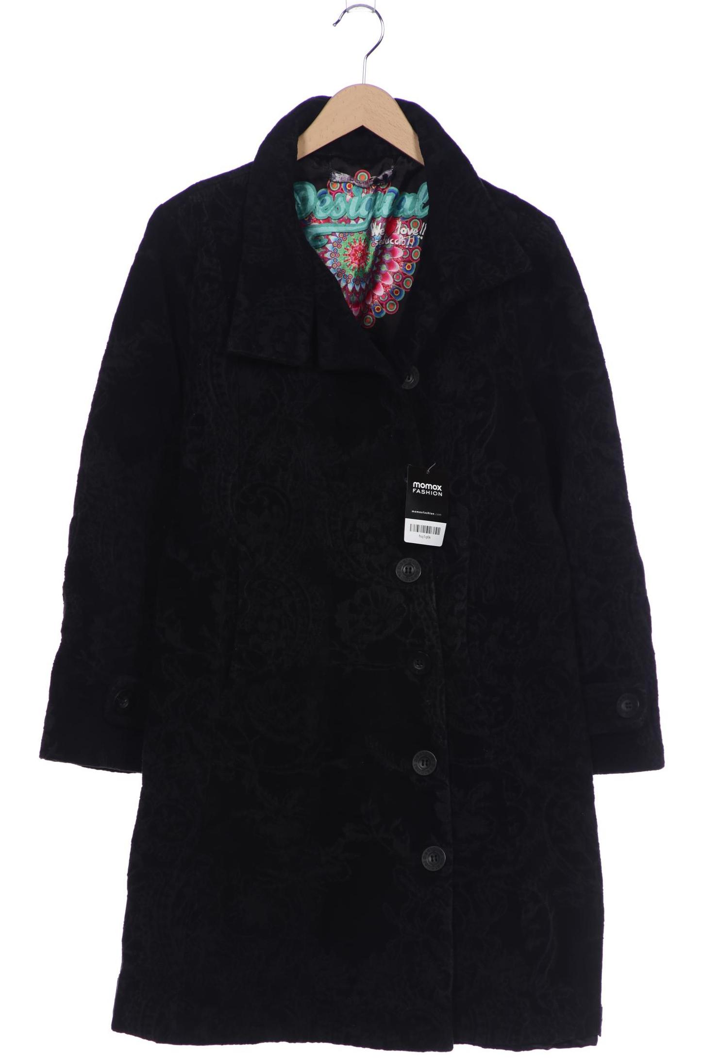 

Desigual Damen Mantel, schwarz, Gr. 48