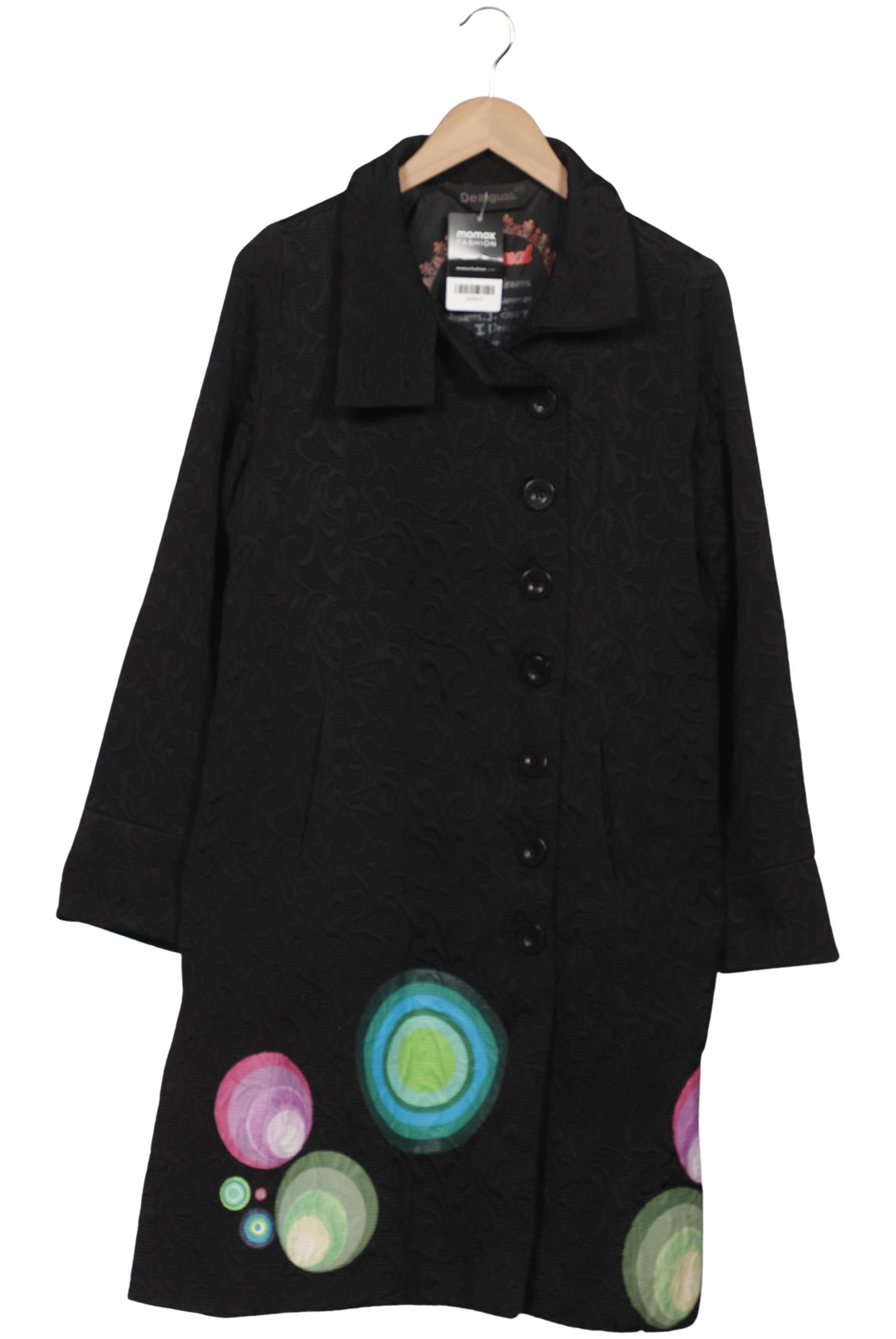 

Desigual Damen Mantel, schwarz, Gr. 44