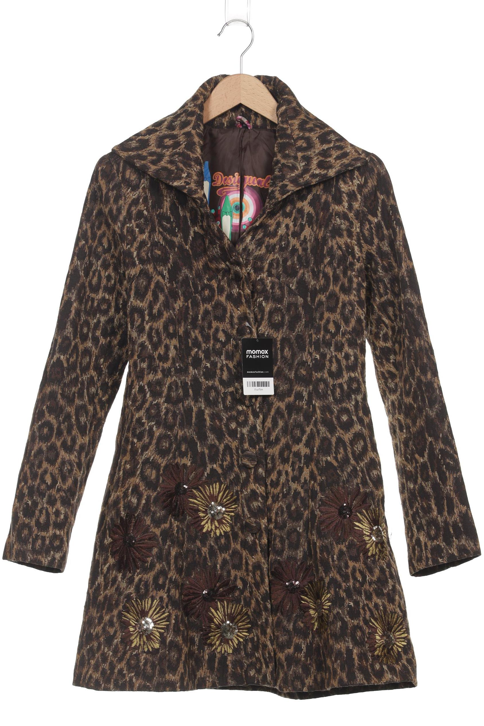 

Desigual Damen Mantel, braun, Gr. 42