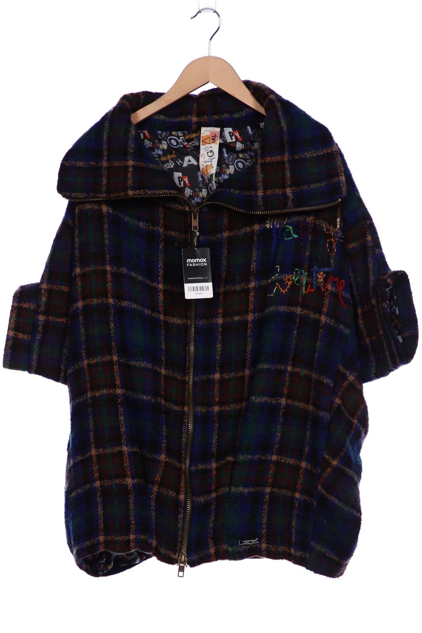 

Desigual Damen Mantel, marineblau, Gr. 46