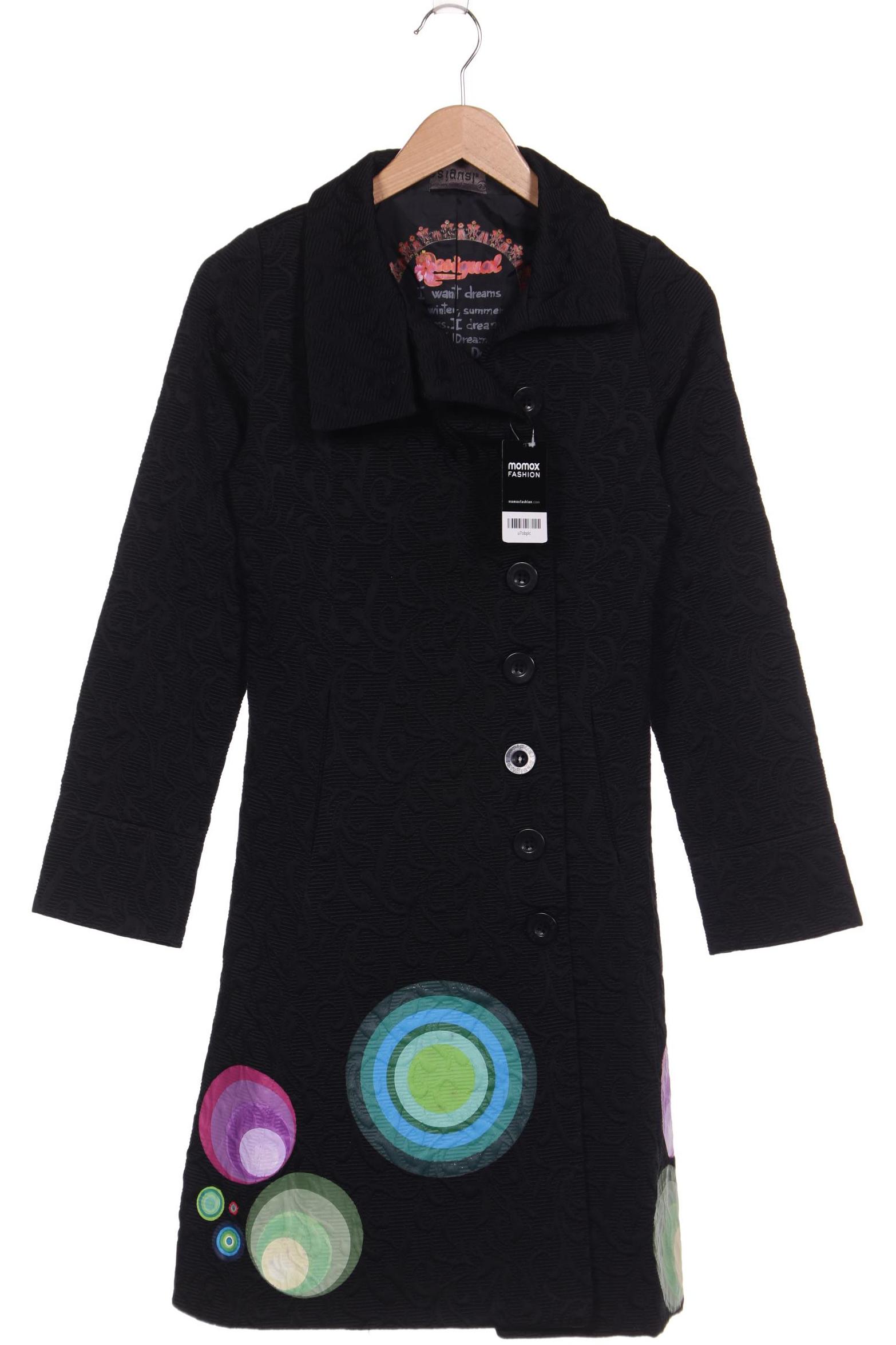 

Desigual Damen Mantel, schwarz