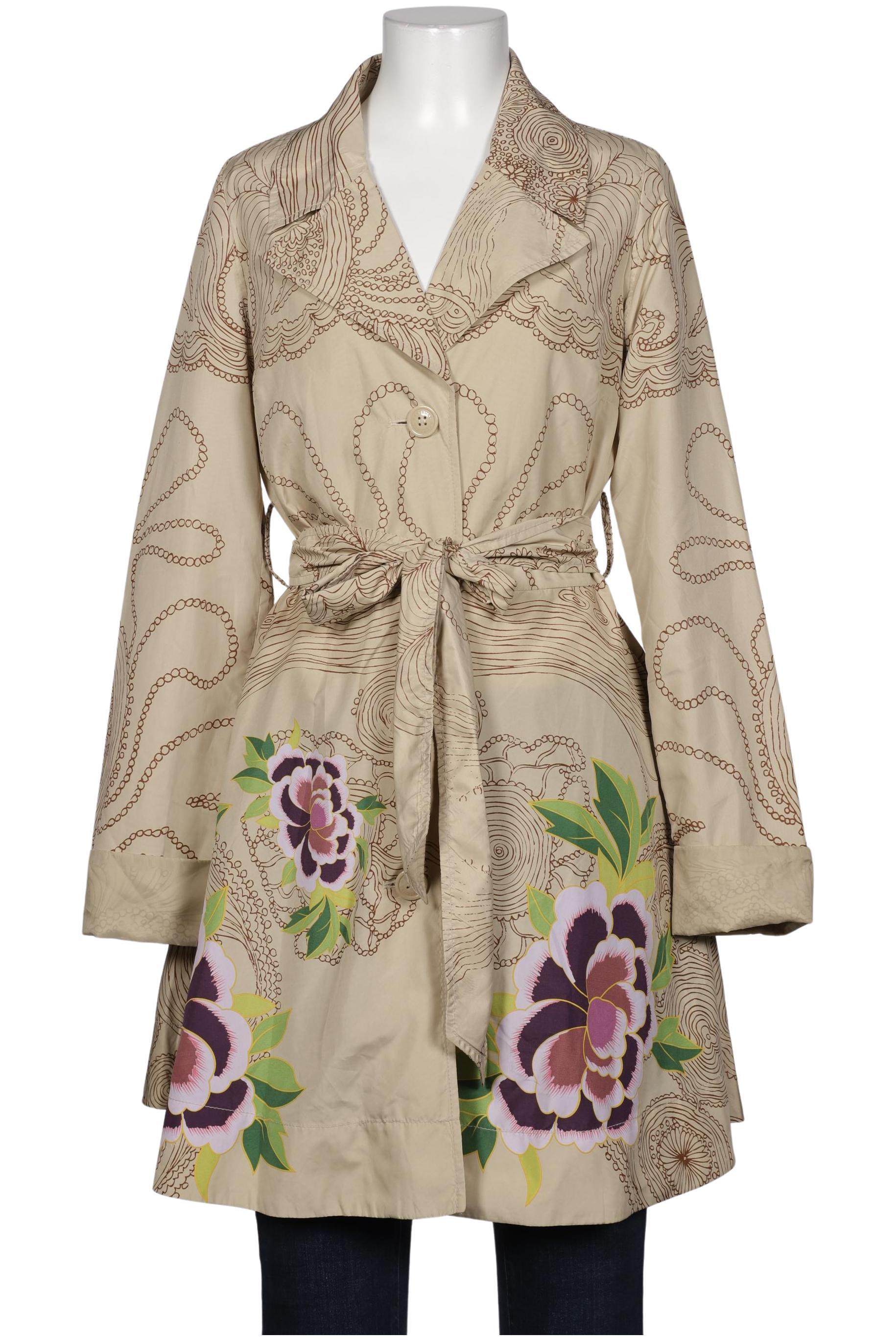 

Desigual Damen Mantel, beige, Gr. 40