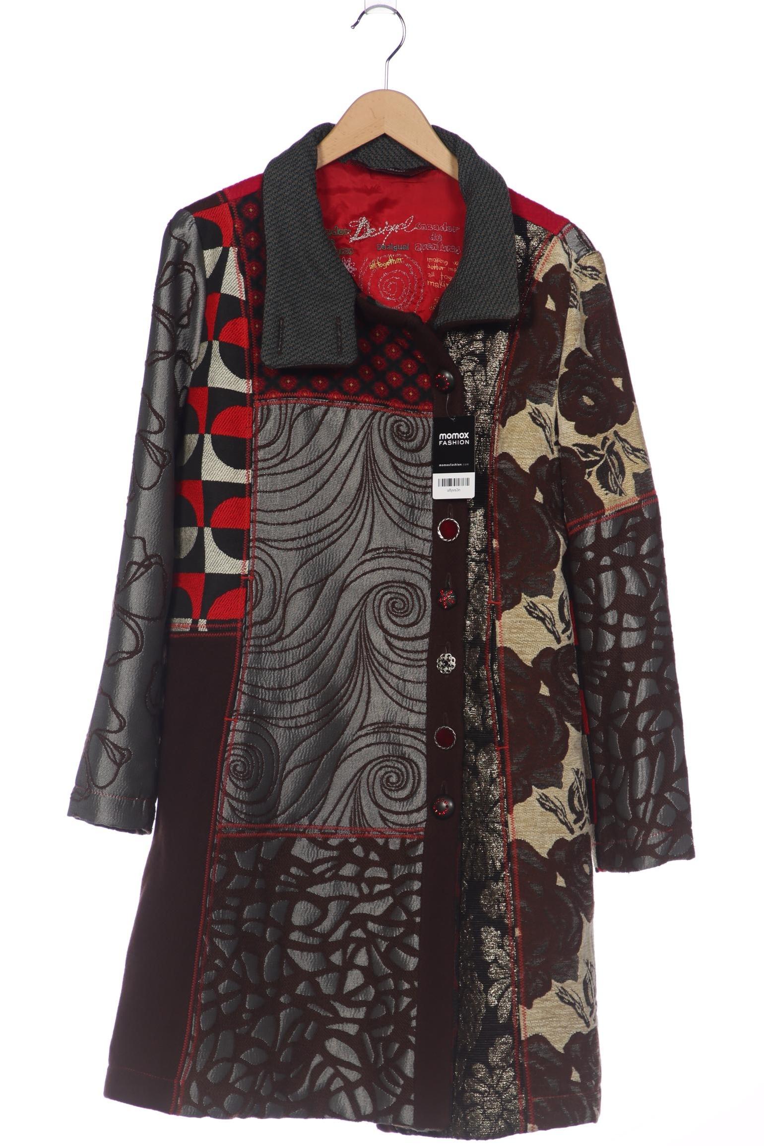 

Desigual Damen Mantel, mehrfarbig, Gr. 40