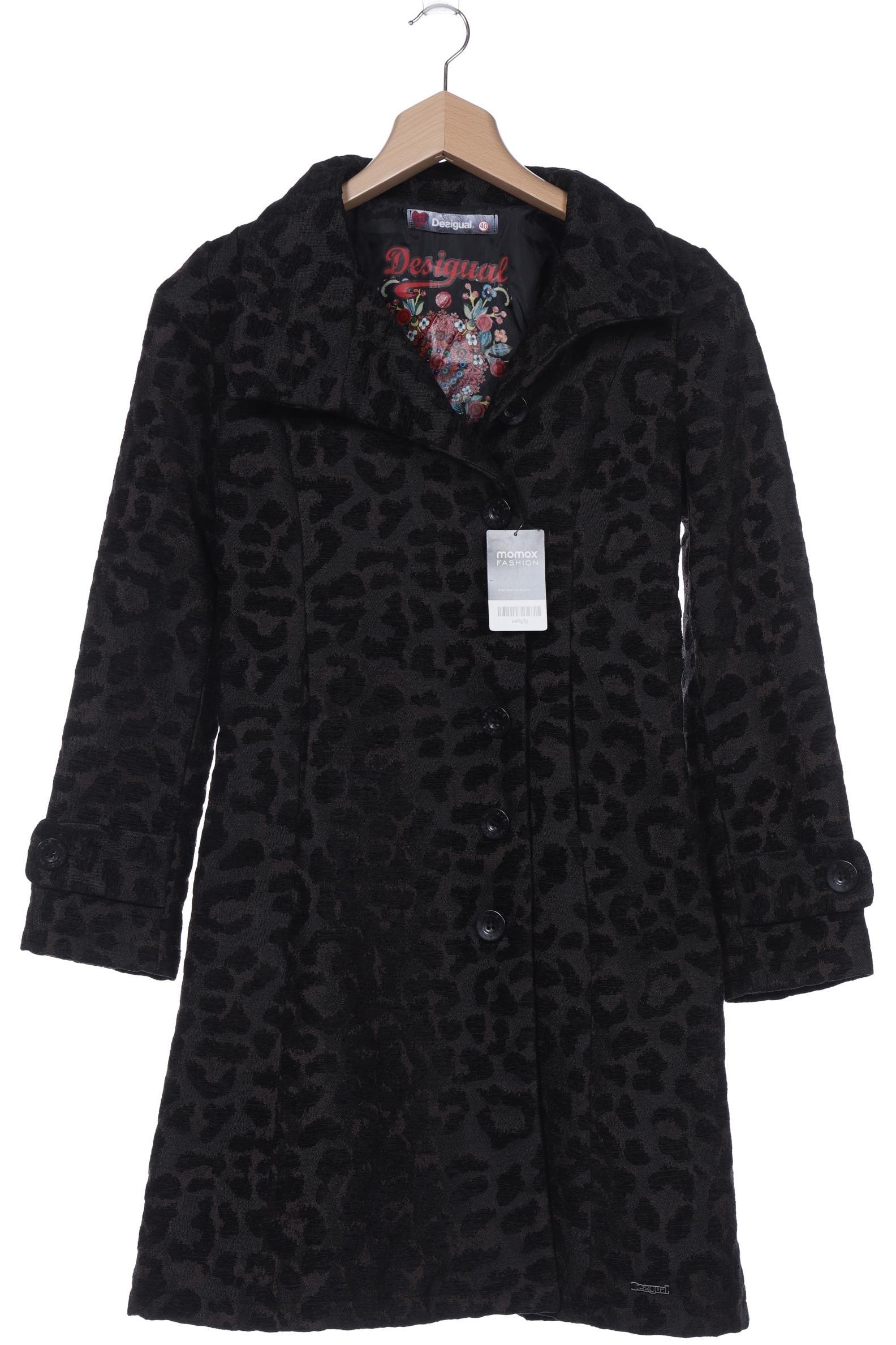 

Desigual Damen Mantel, schwarz, Gr. 40