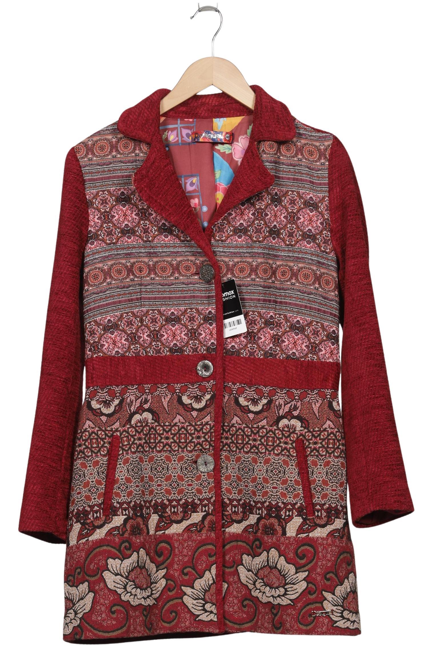 

Desigual Damen Mantel, rot, Gr. 40