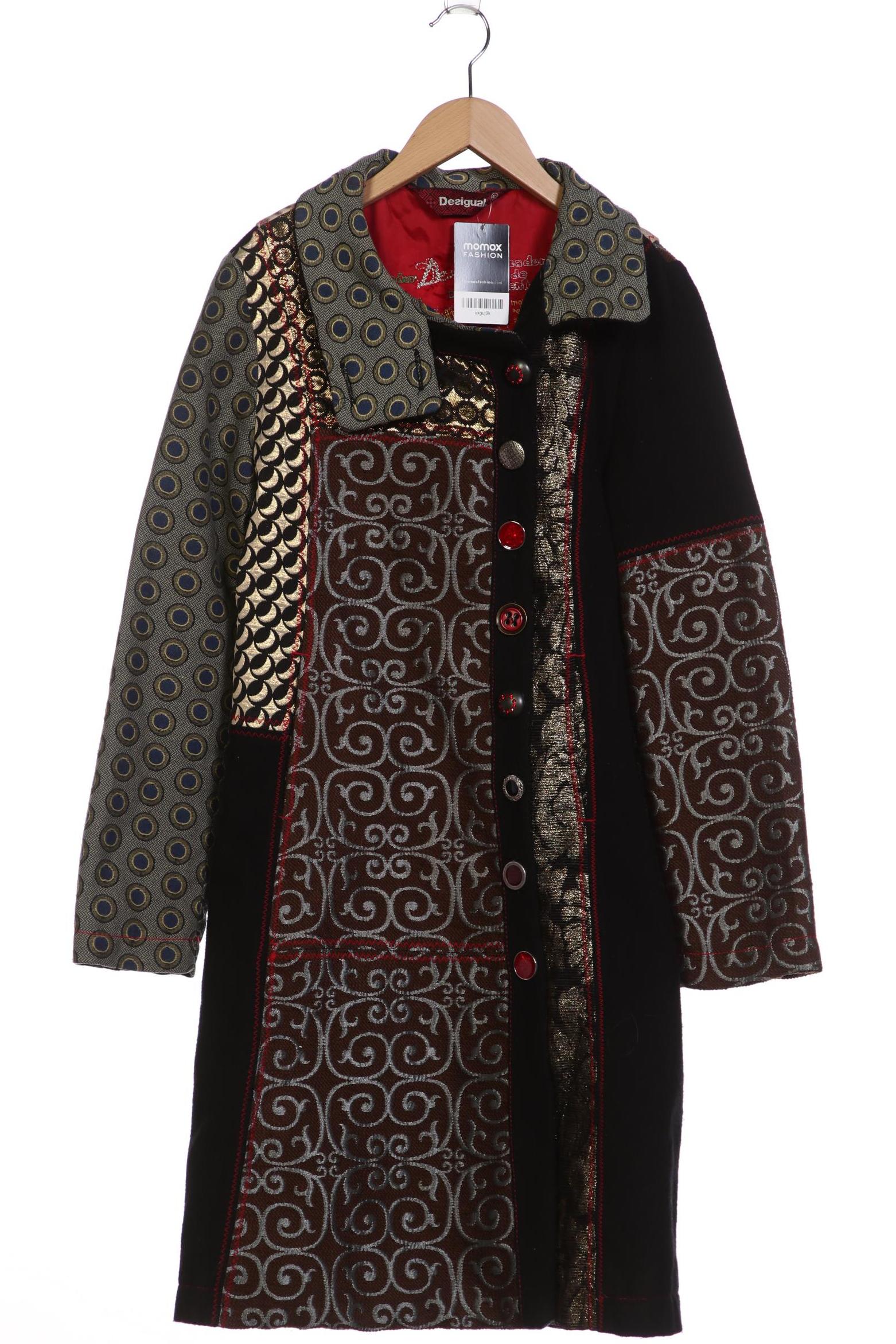 

Desigual Damen Mantel, braun, Gr. 42