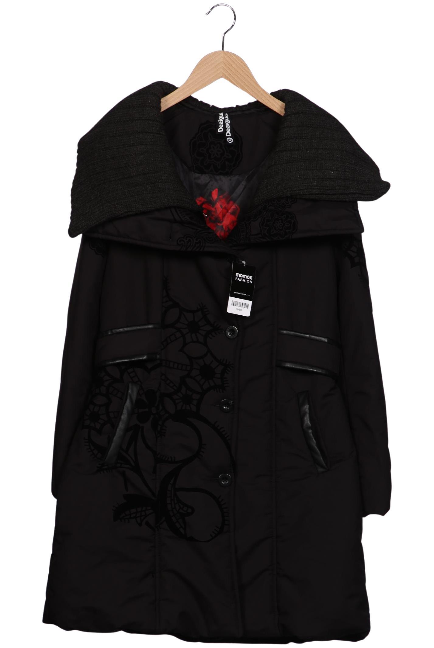 

Desigual Damen Mantel, schwarz, Gr. 42