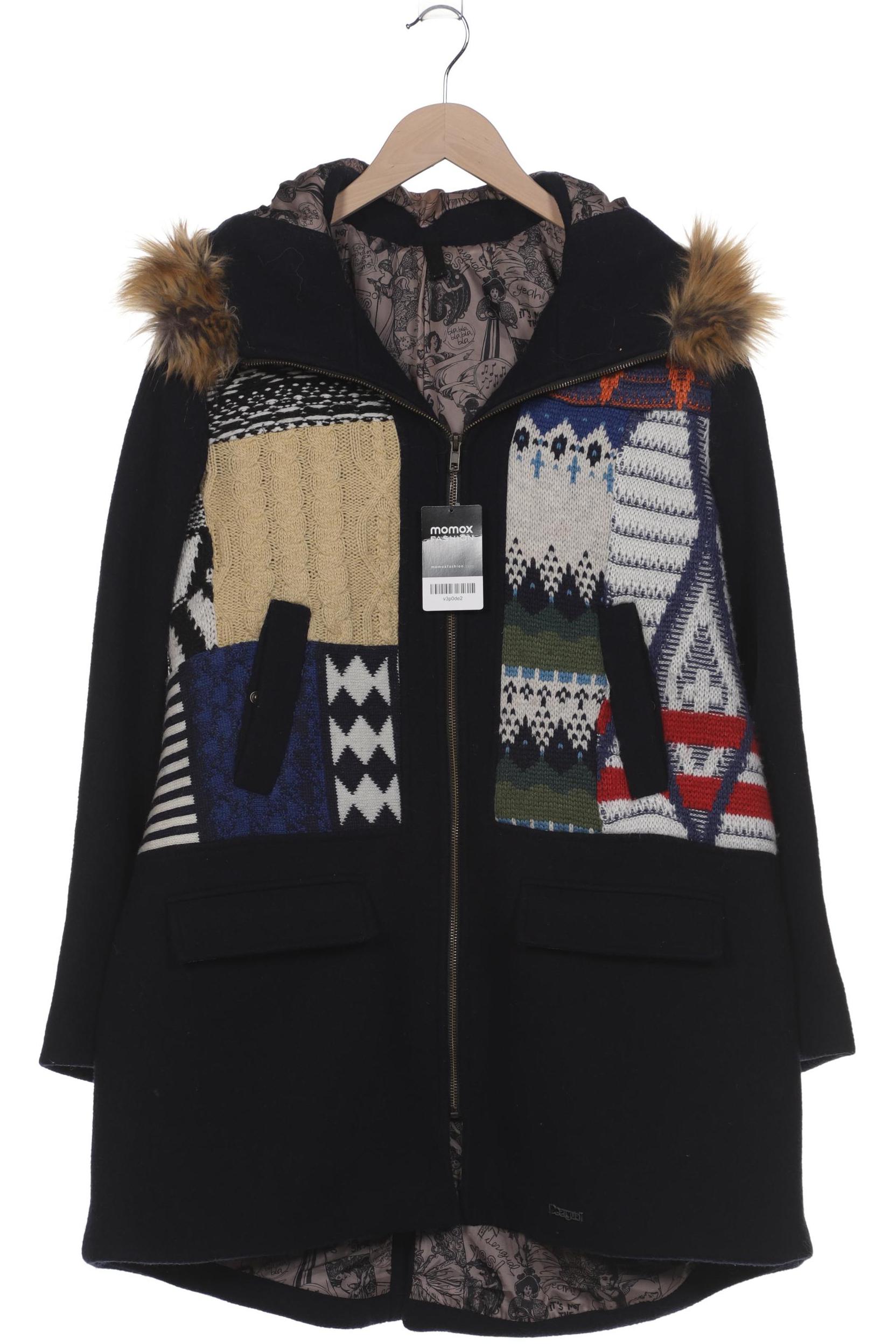 

Desigual Damen Mantel, marineblau, Gr. 46