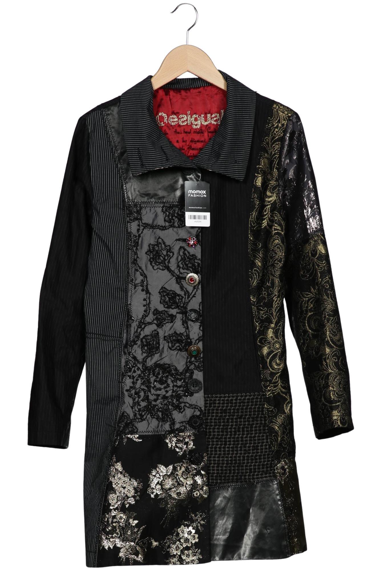 

Desigual Damen Mantel, mehrfarbig, Gr. 42