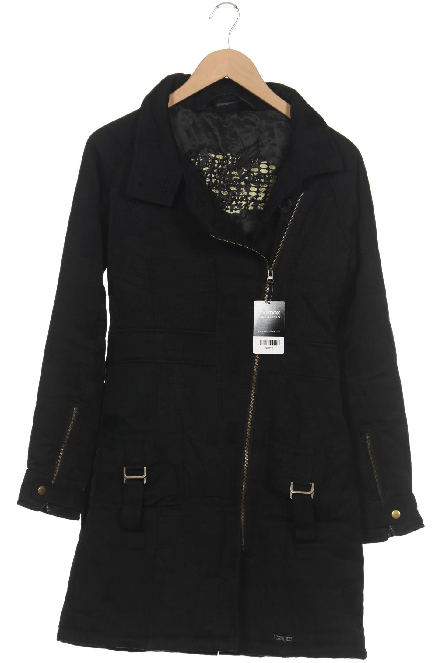 

Desigual Damen Mantel, schwarz, Gr. 38