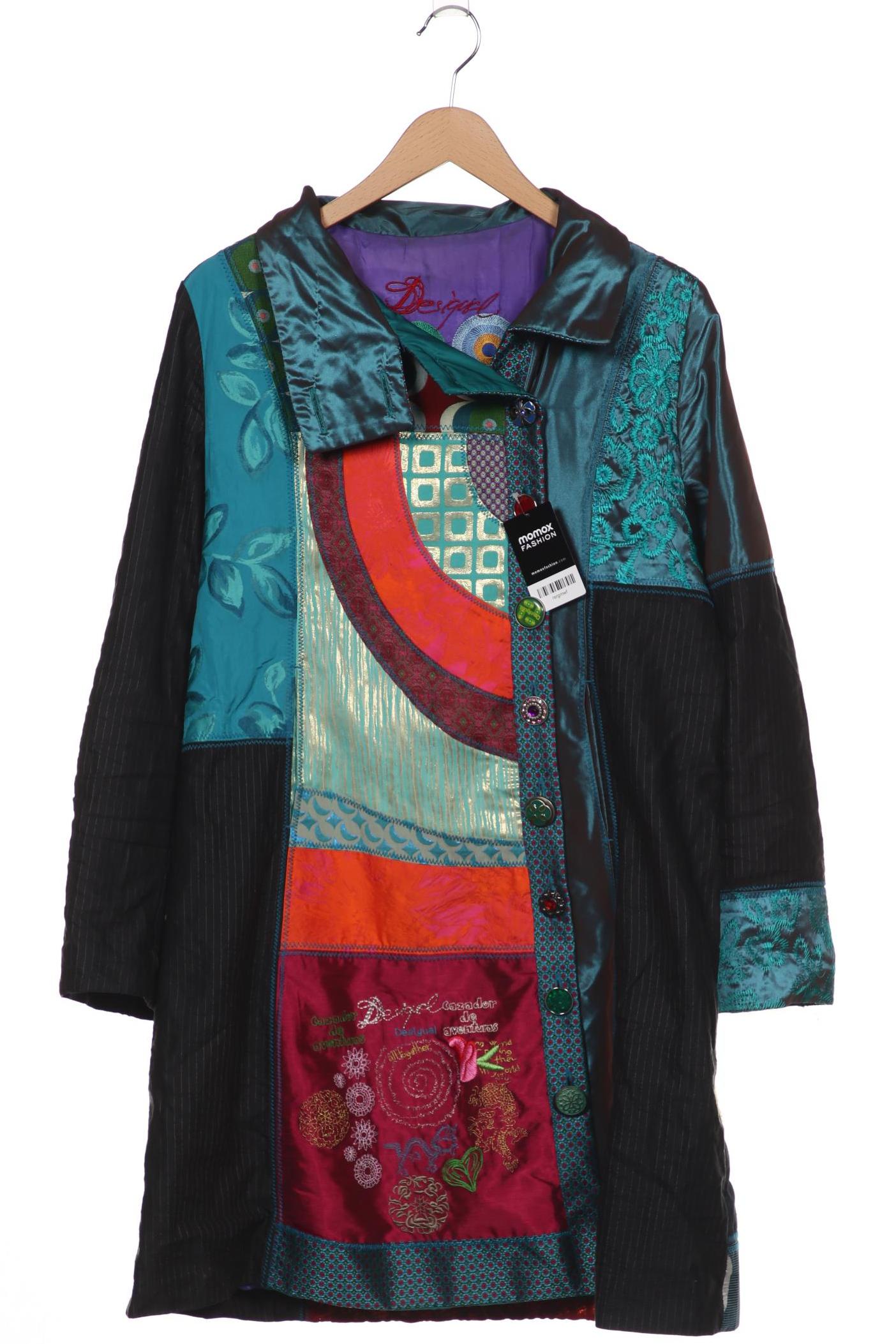 

Desigual Damen Mantel, mehrfarbig, Gr. 46