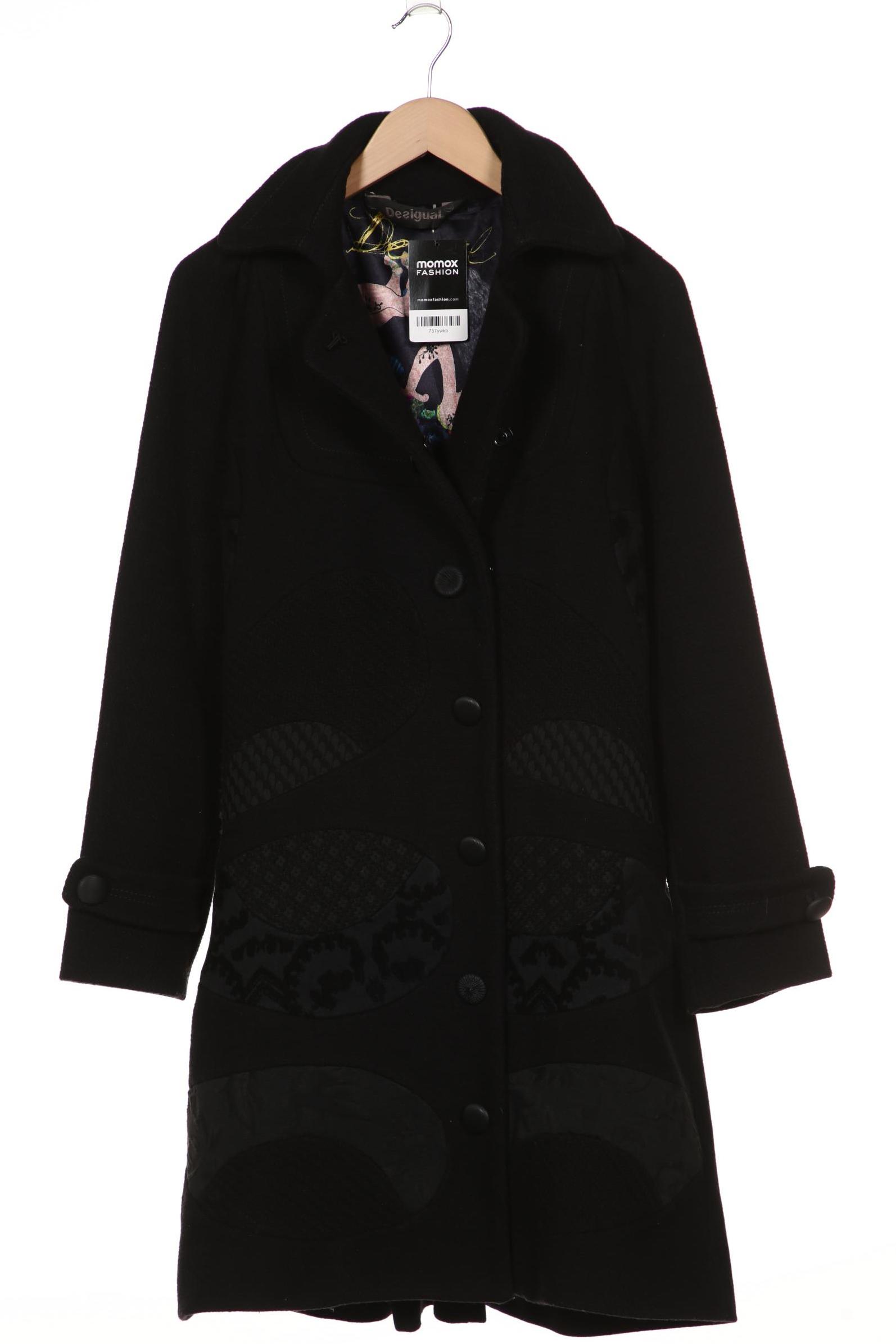

Desigual Damen Mantel, schwarz, Gr. 42