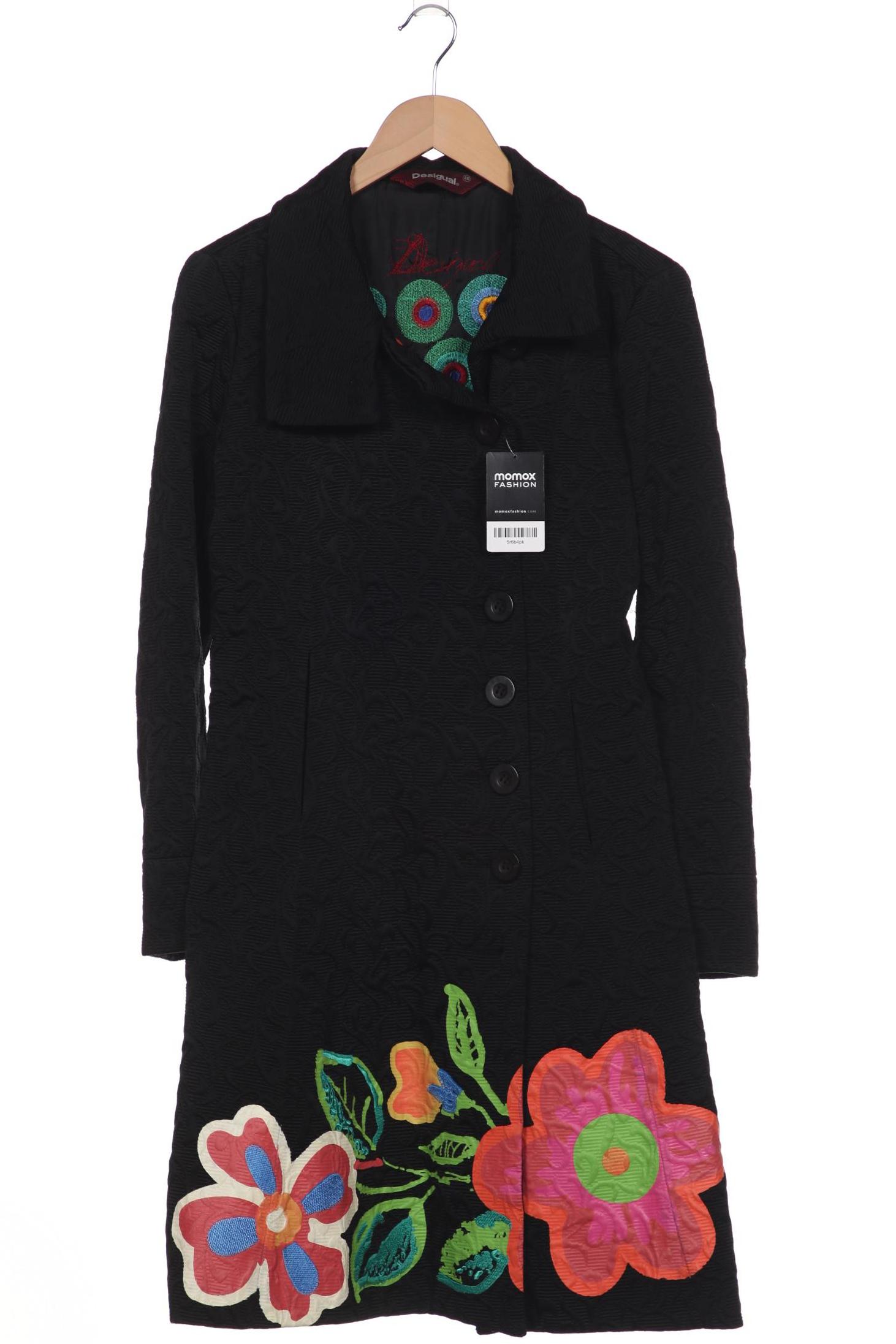 

Desigual Damen Mantel, schwarz, Gr. 40