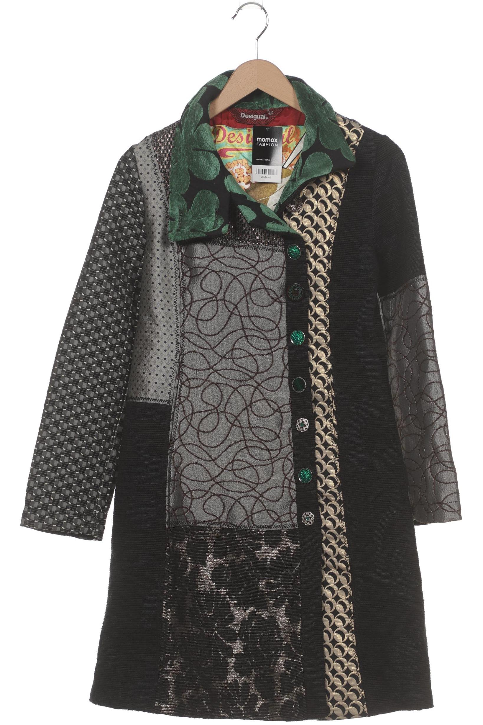 

Desigual Damen Mantel, mehrfarbig, Gr. 42
