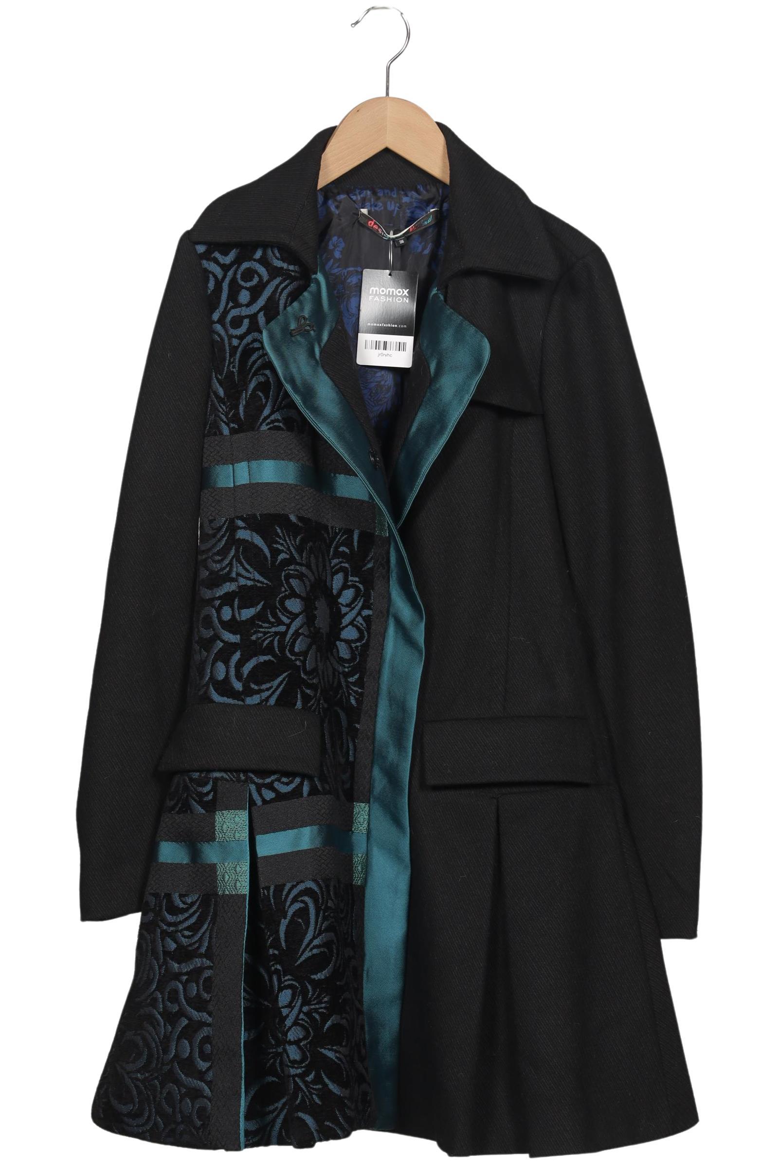 

Desigual Damen Mantel, schwarz, Gr. 36