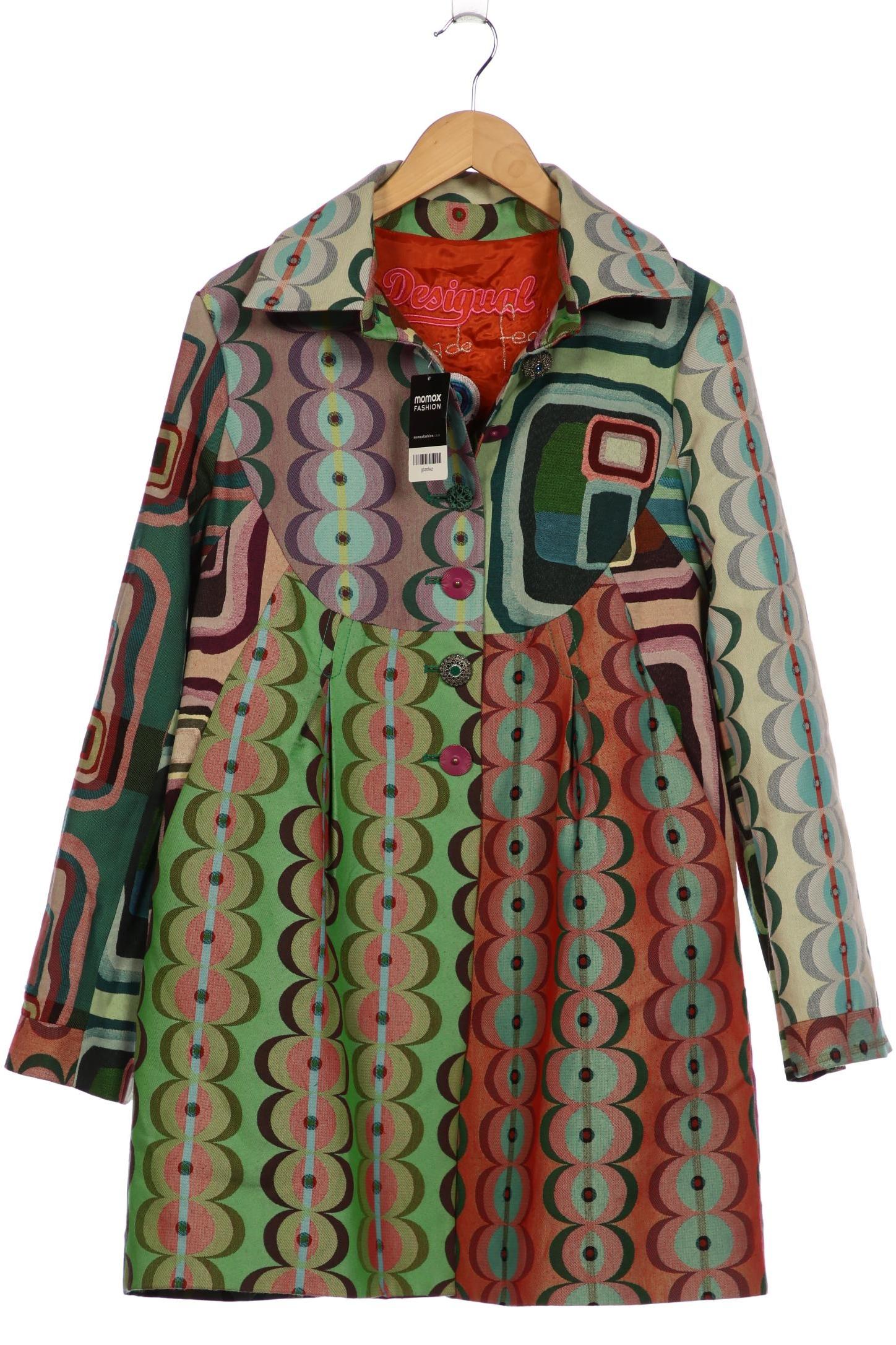 

Desigual Damen Mantel, mehrfarbig, Gr. 46