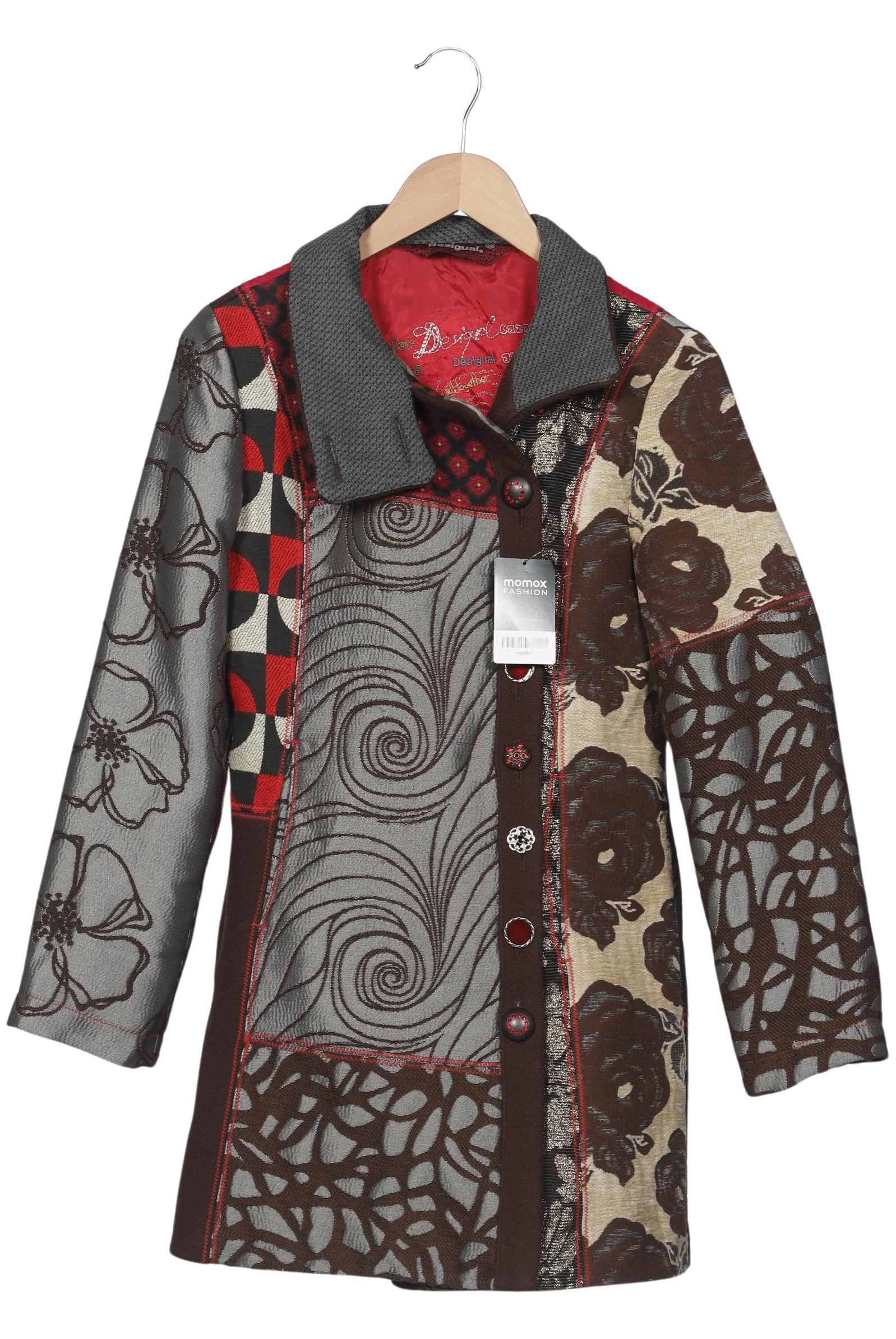 

Desigual Damen Mantel, mehrfarbig, Gr. 38