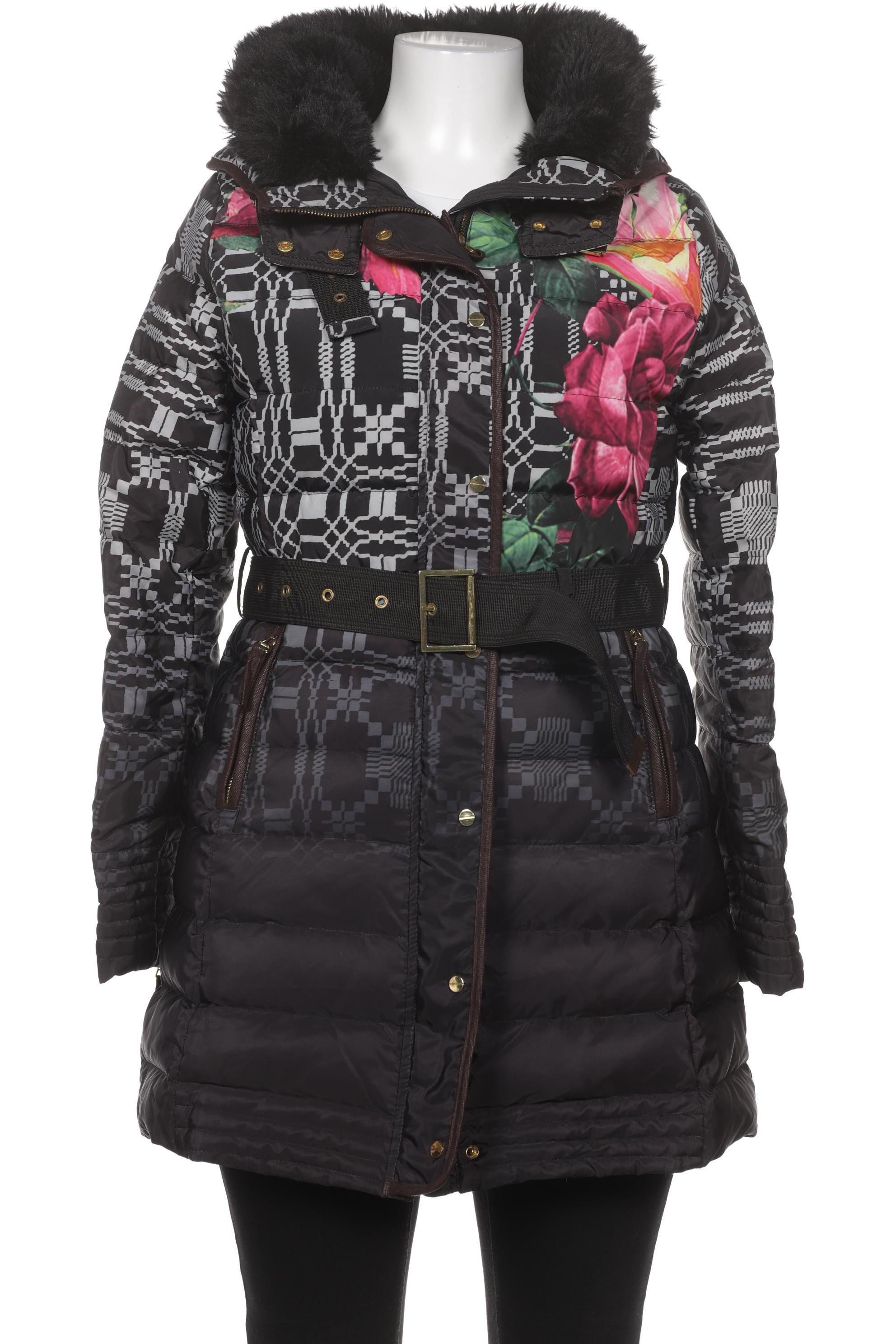 

Desigual Damen Mantel, schwarz, Gr. 42