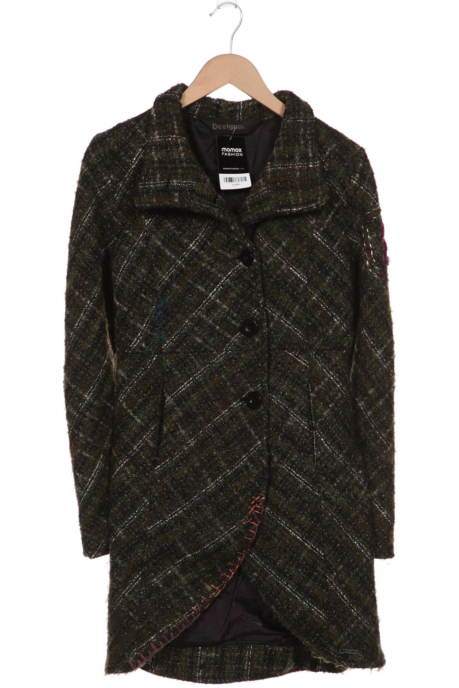 

Desigual Damen Mantel, grün, Gr. 40