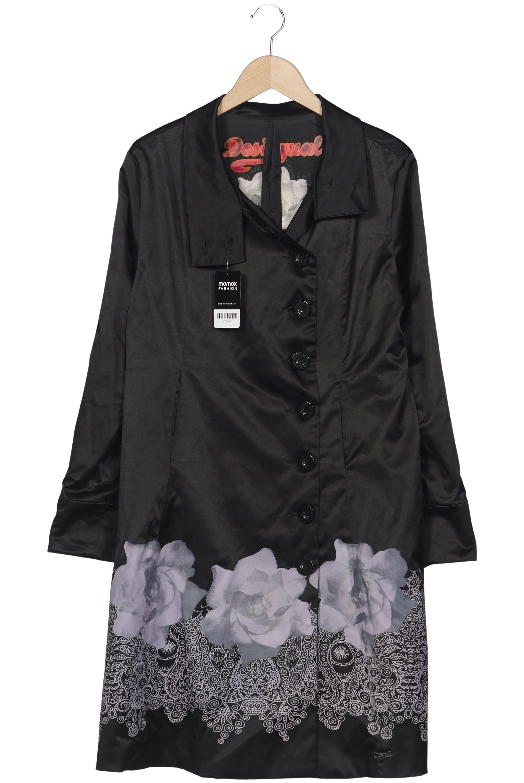 

Desigual Damen Mantel, schwarz, Gr. 42