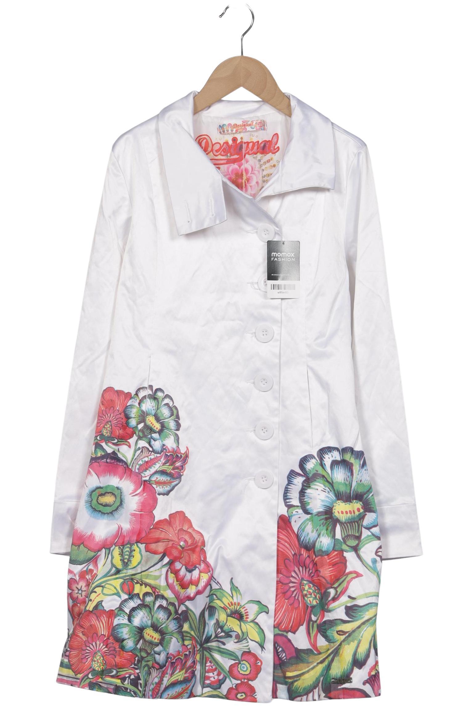 

Desigual Damen Mantel, weiß, Gr. 38