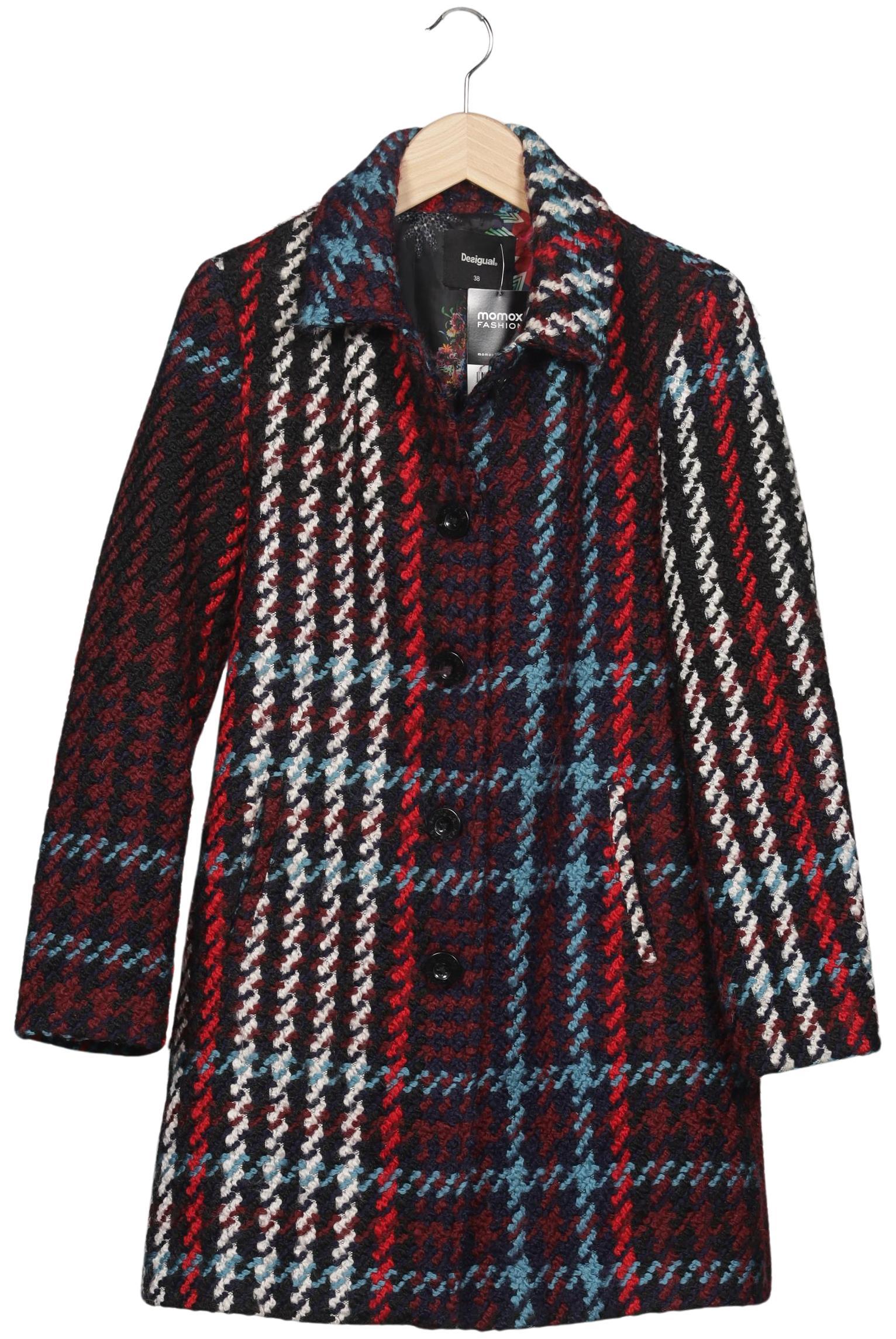 

Desigual Damen Mantel, mehrfarbig, Gr. 38