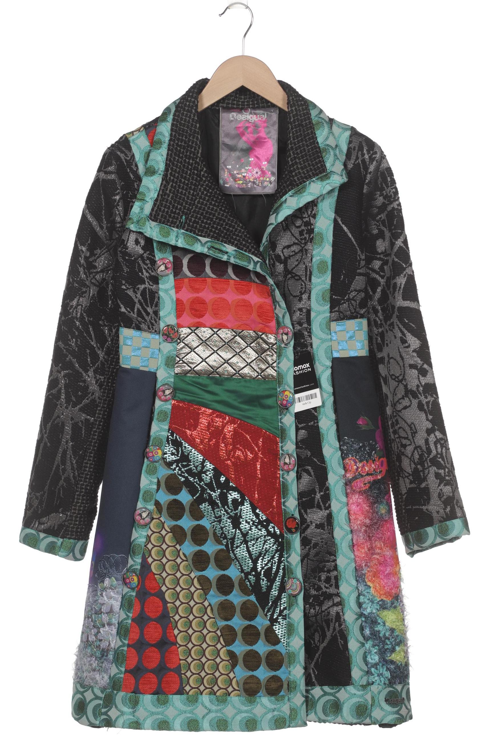 

Desigual Damen Mantel, mehrfarbig, Gr. 42