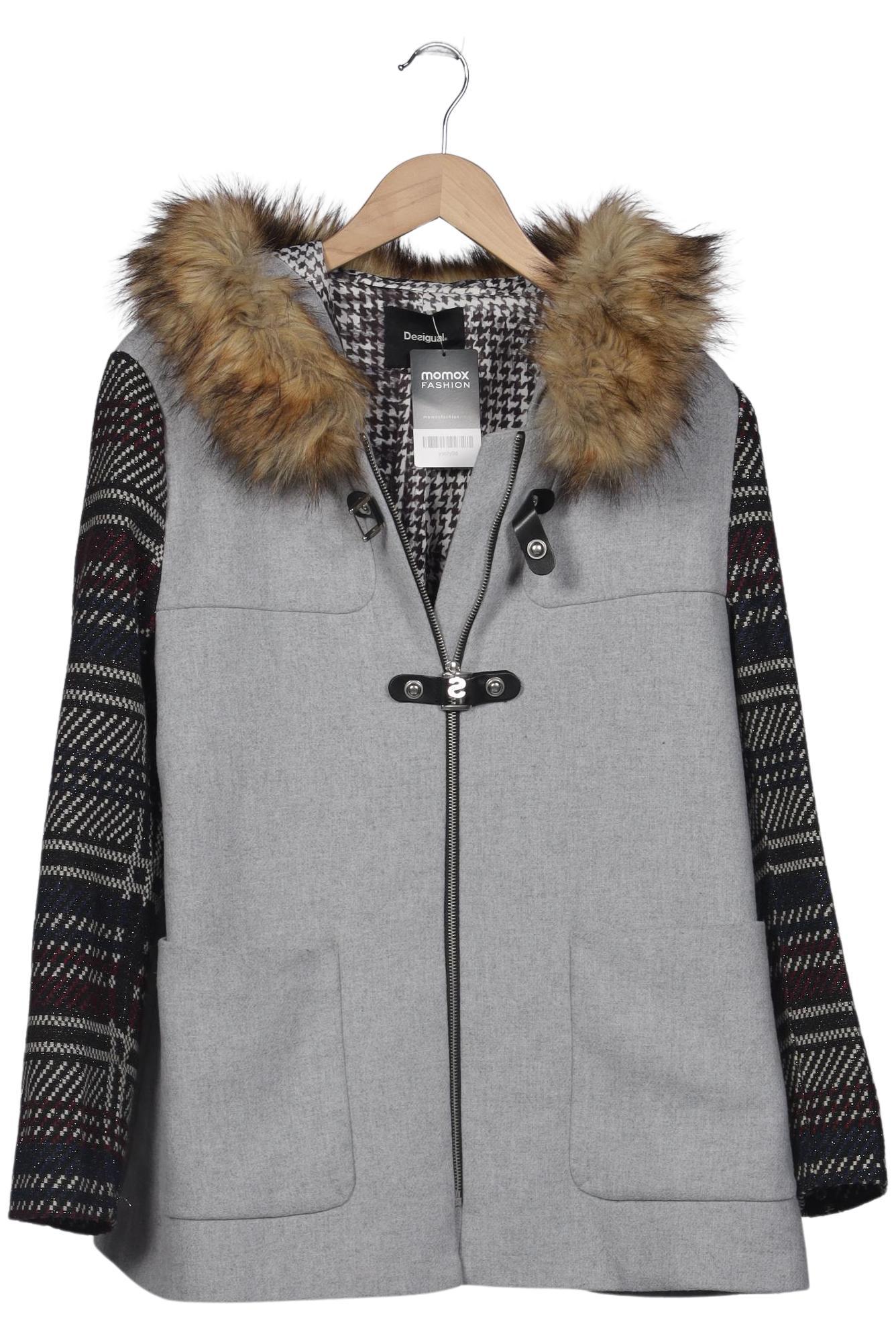 

Desigual Damen Mantel, grau, Gr. 46