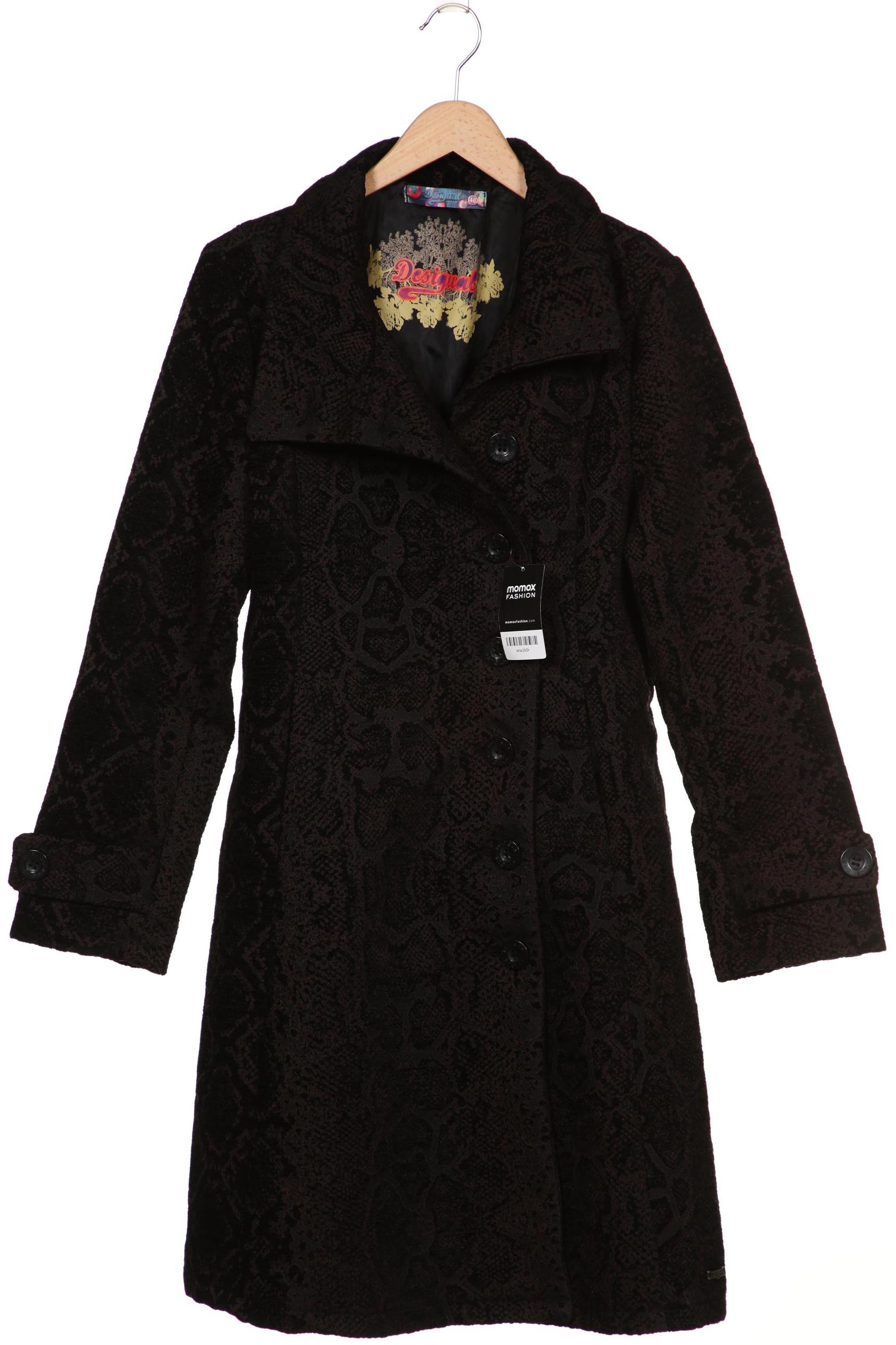 

Desigual Damen Mantel, braun, Gr. 48