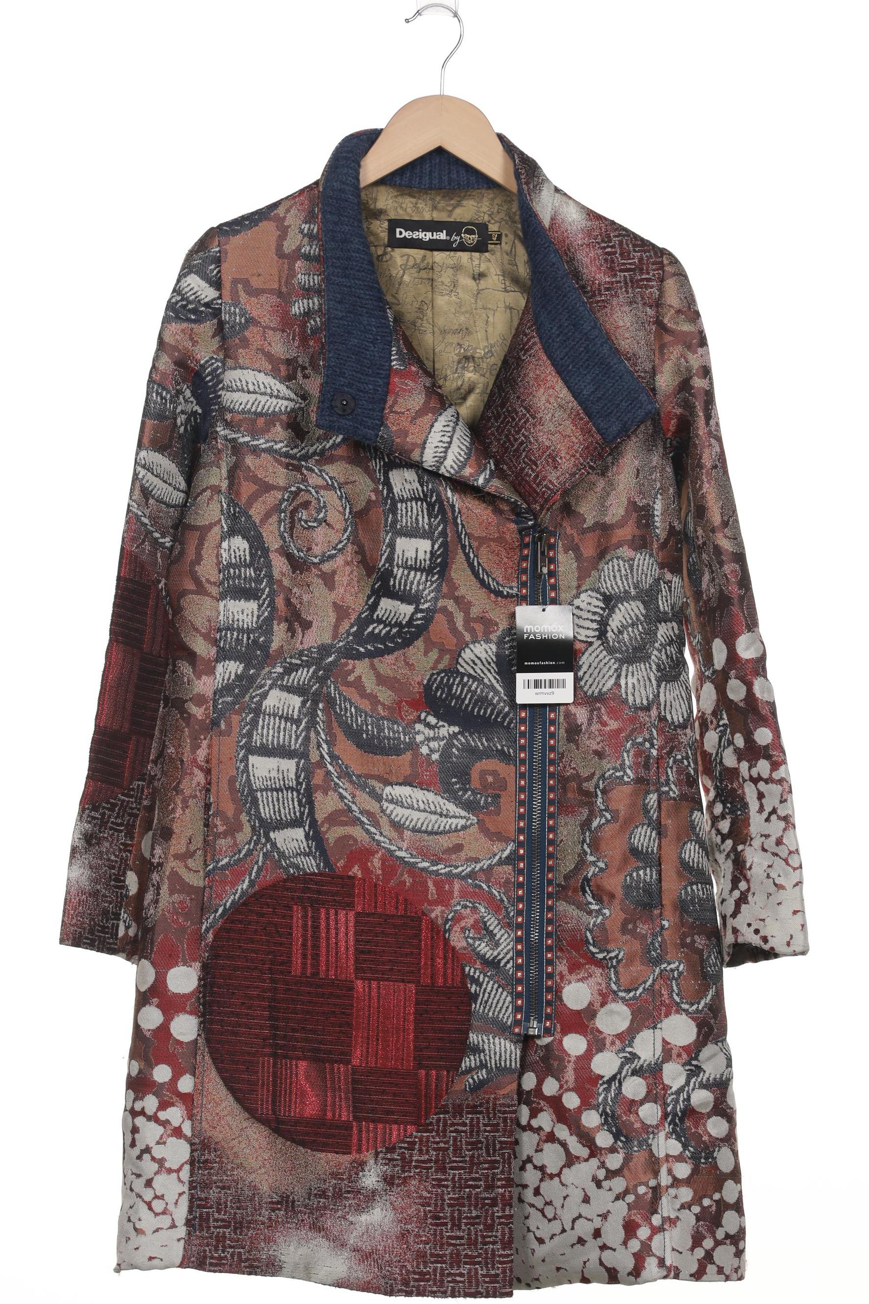 

Desigual Damen Mantel, mehrfarbig, Gr. 42