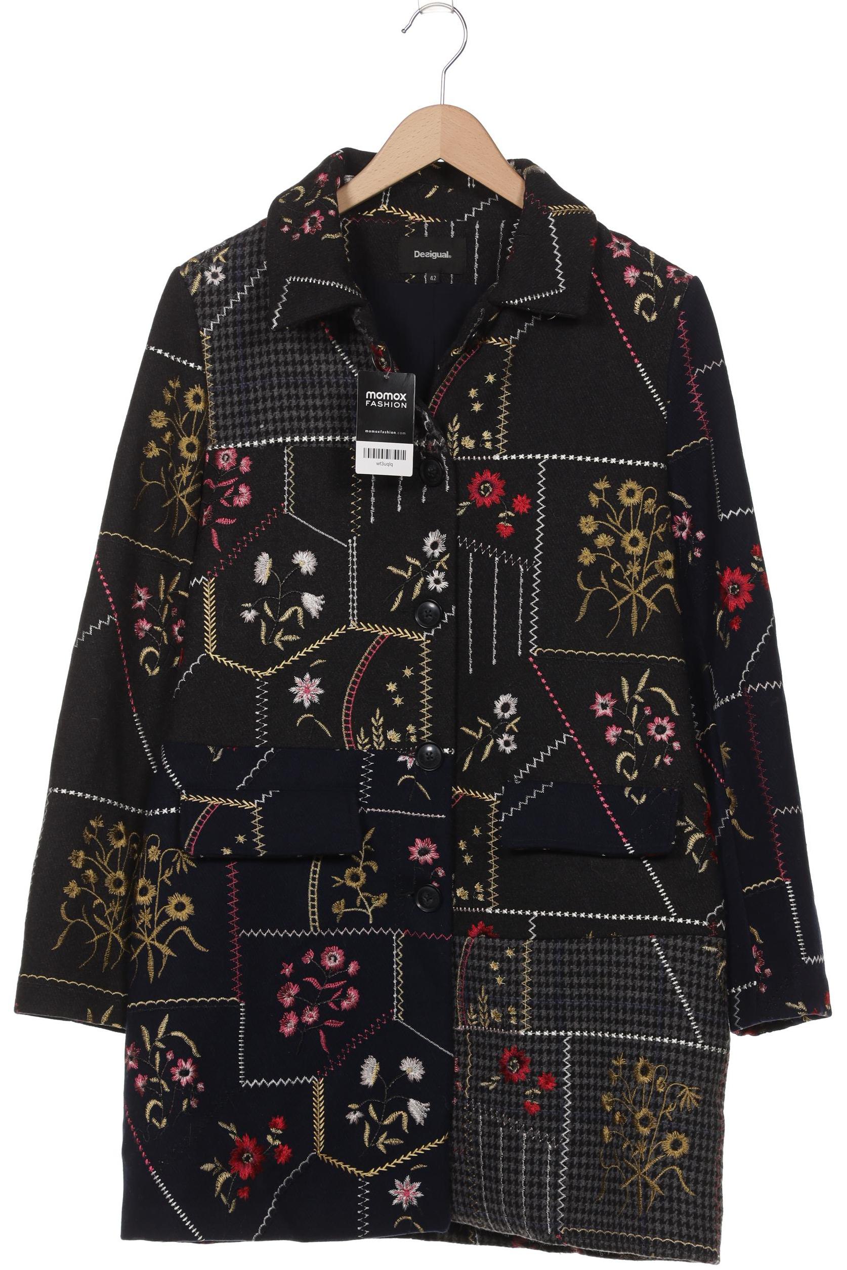 

Desigual Damen Mantel, mehrfarbig, Gr. 42