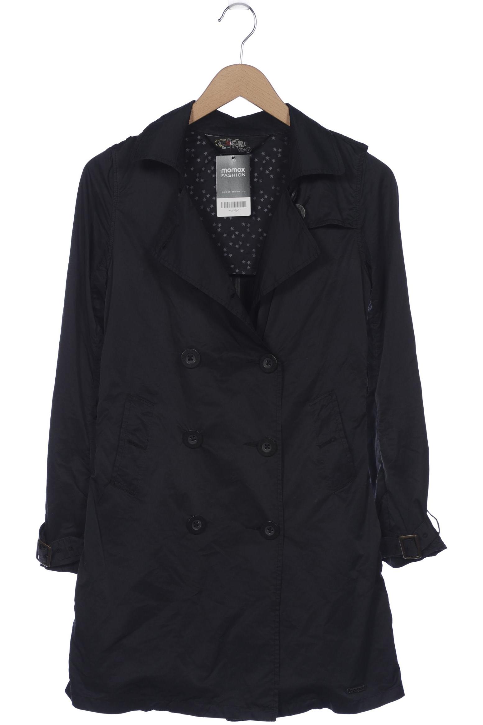 

Desigual Damen Mantel, schwarz