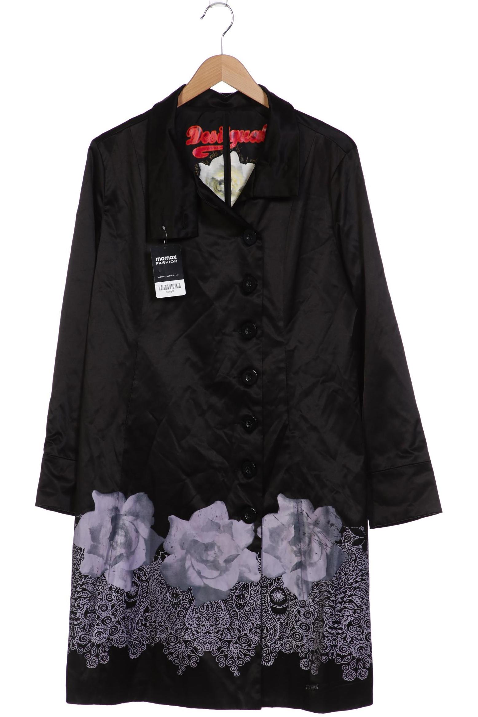

Desigual Damen Mantel, schwarz, Gr. 44