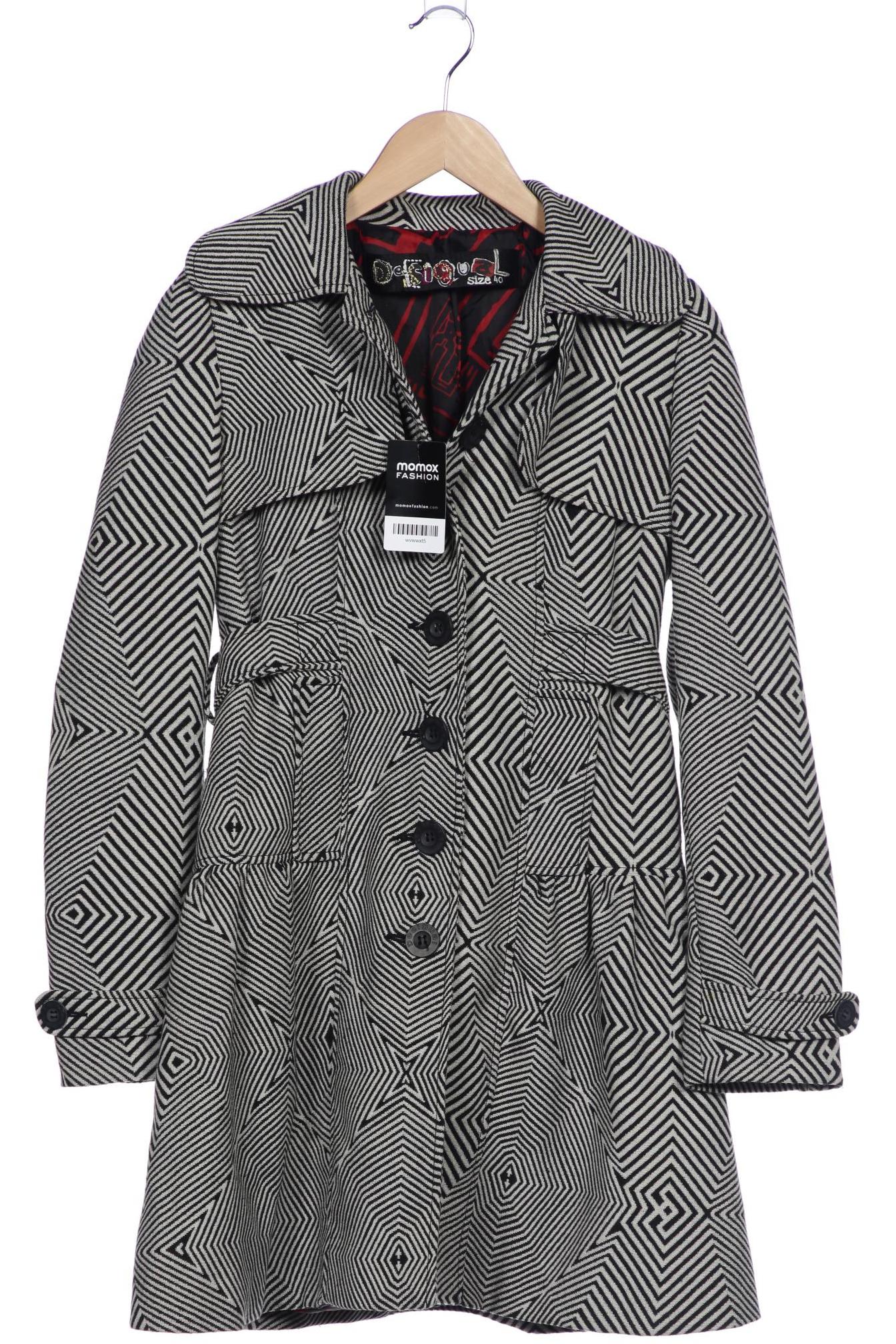 

Desigual Damen Mantel, grau, Gr. 40