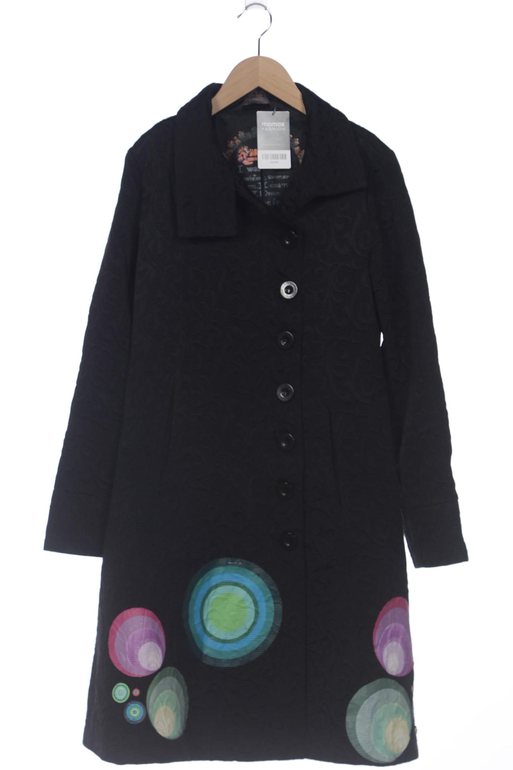 

Desigual Damen Mantel, schwarz, Gr. 42