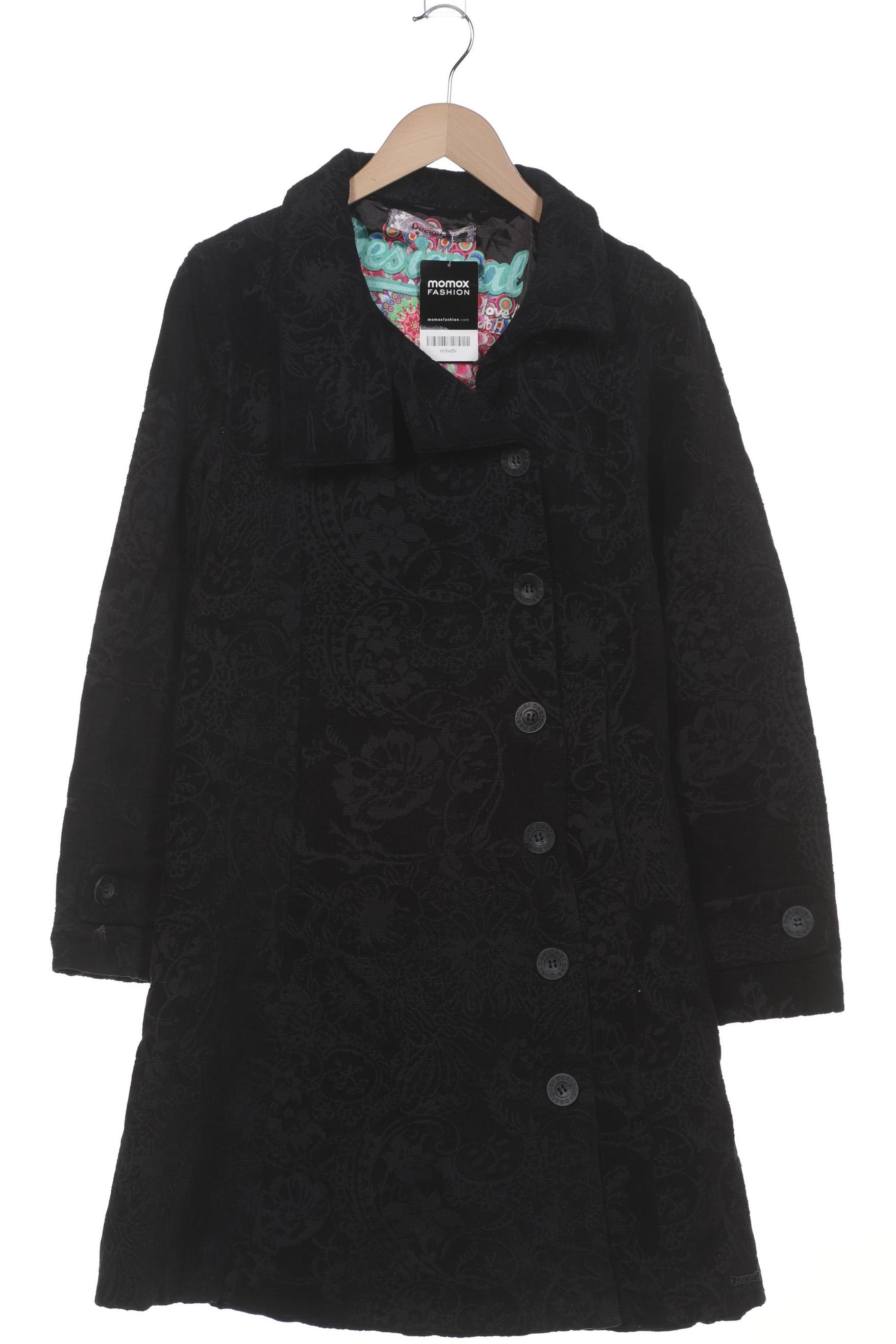 

Desigual Damen Mantel, schwarz, Gr. 36